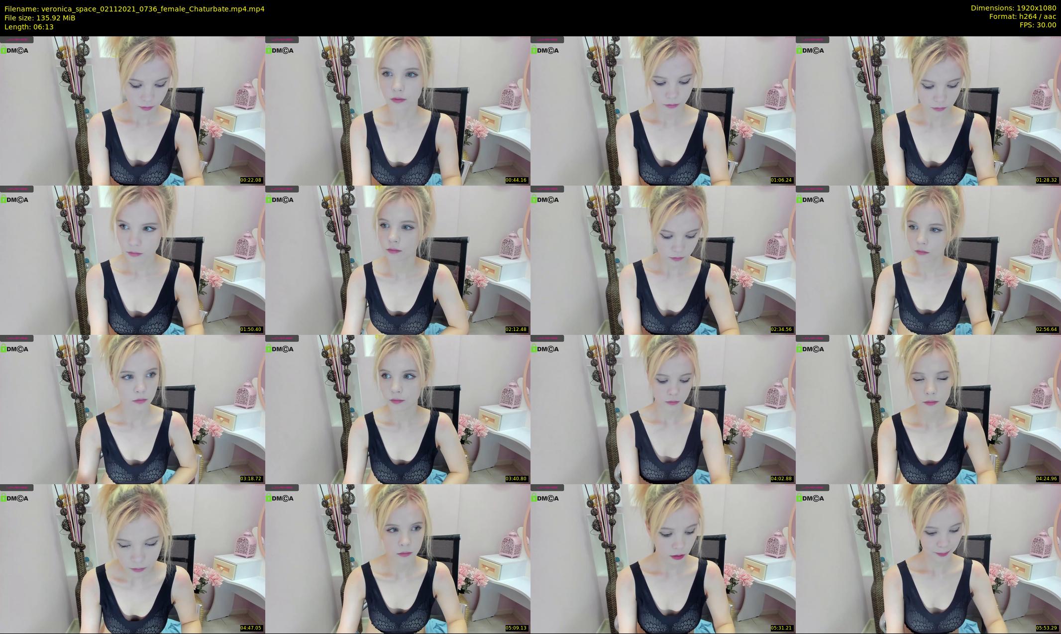 veronica_space — 7 minute Chaturbate female cam show recording, 1080p, Nov 2, 2021