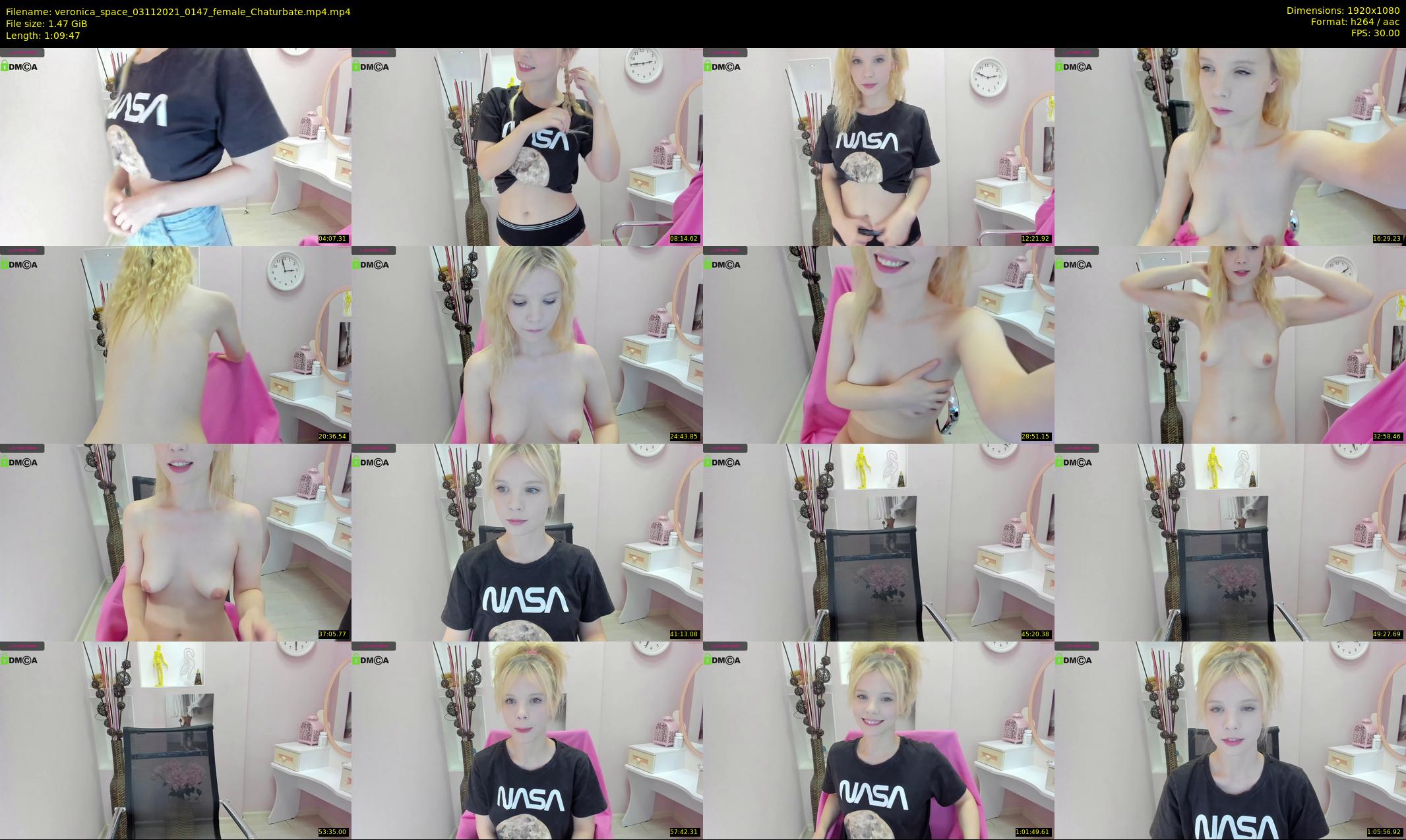 veronica_space — 70 minute Chaturbate female cam show recording, 1080p, Nov 3, 2021