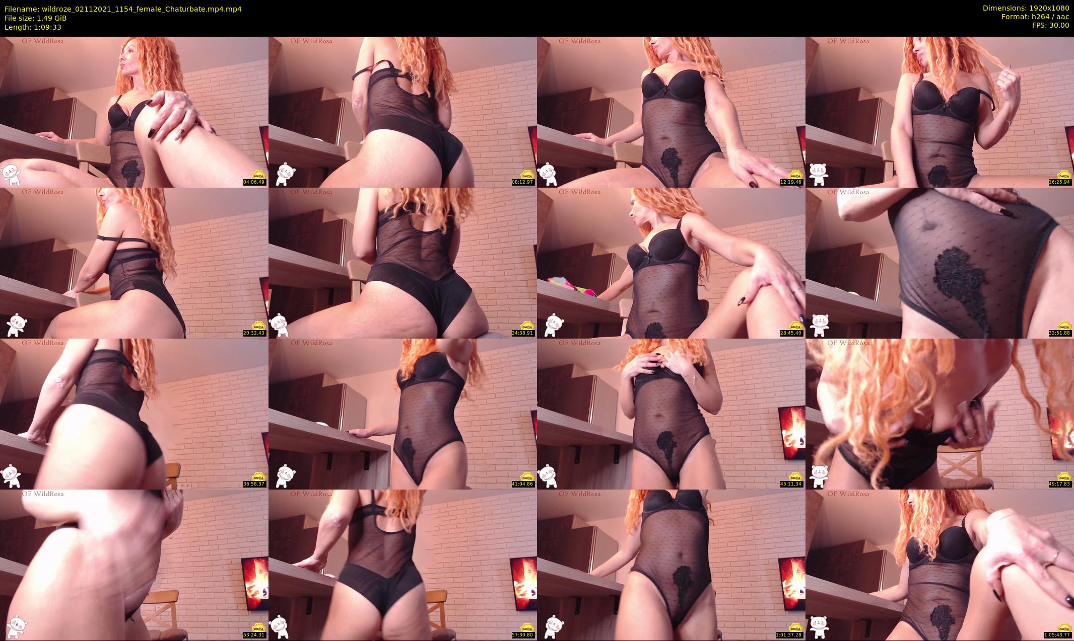 wildroze — 70 minute Chaturbate female cam show recording, 1080p, Nov 2, 2021