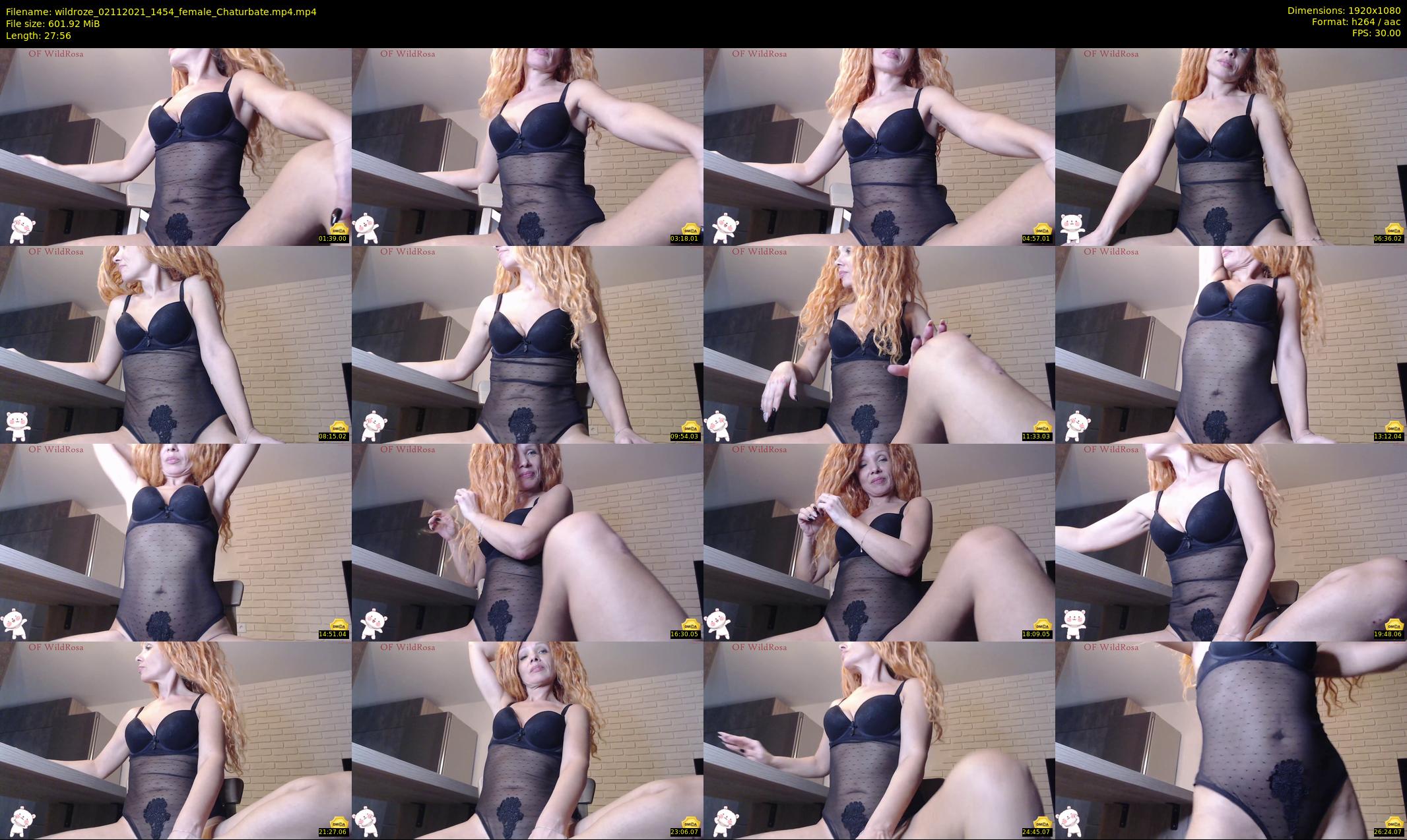 wildroze — 28 minute Chaturbate female cam show recording, 1080p, Nov 2, 2021