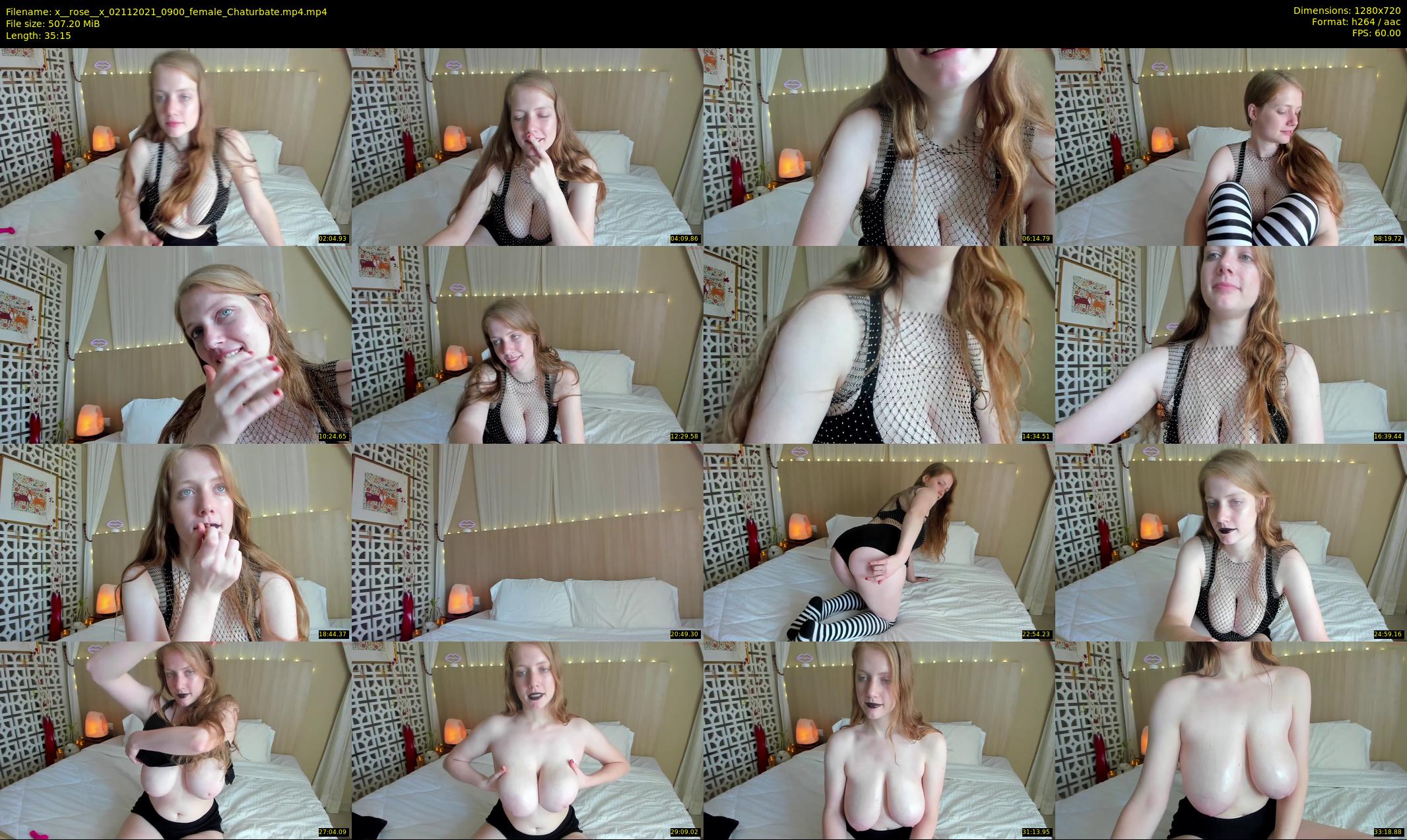 x__rose__x — 36 minute Chaturbate female cam show recording, 720p, Nov 2, 2021