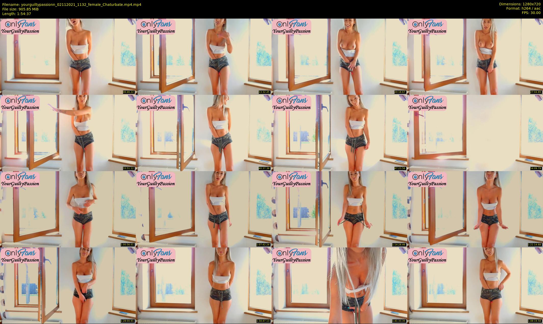 yourguiltypassionn — 115 minute Chaturbate female cam show recording, 720p, Nov 2, 2021