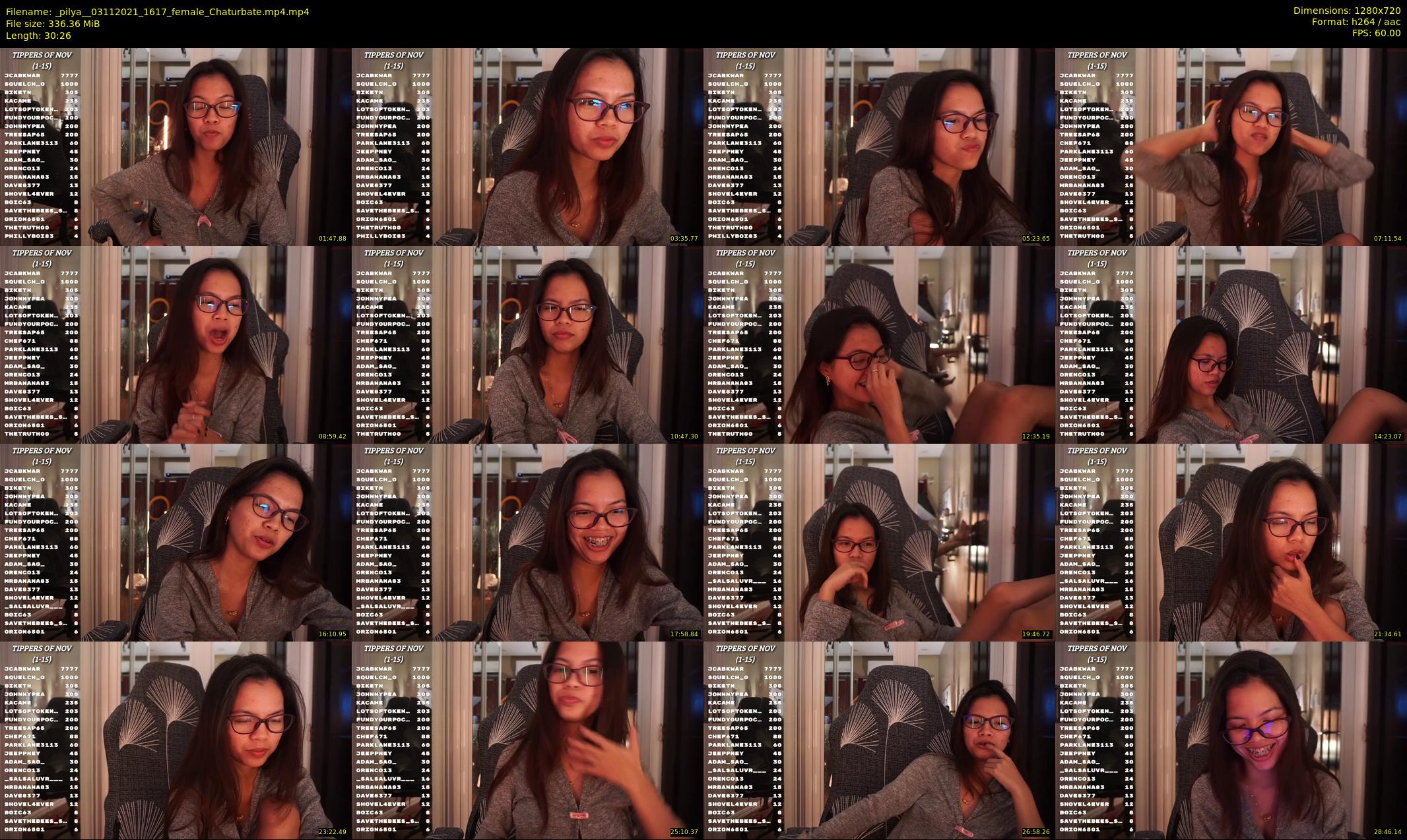 _pilya_ — 31 minute Chaturbate female cam show recording, 720p, Nov 3, 2021