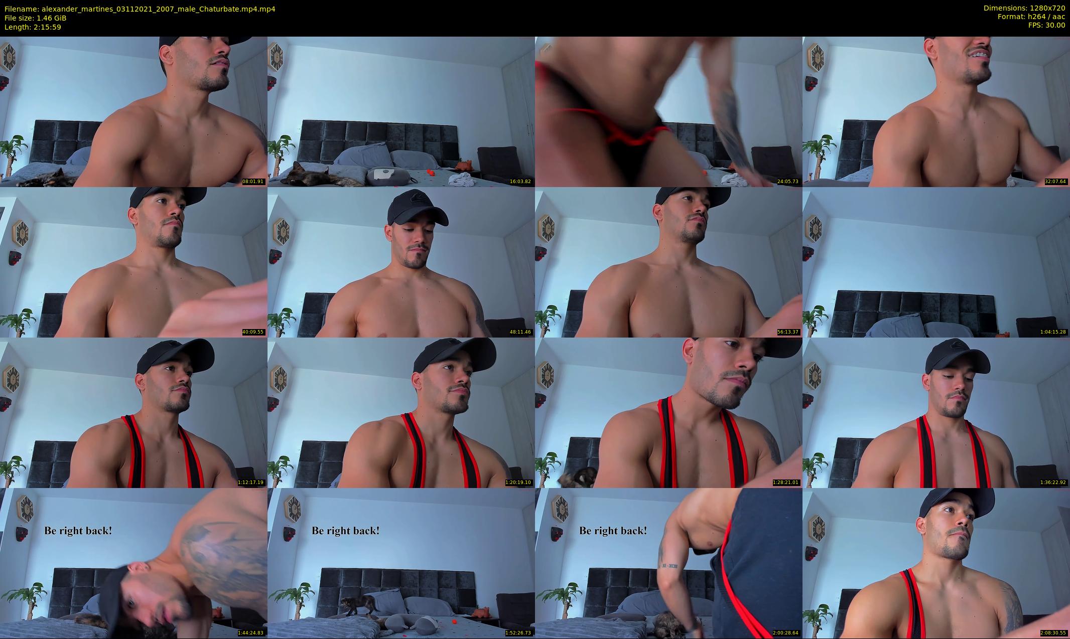 alexander_martines — 136 minute Chaturbate male cam show recording, 720p, Nov 3, 2021