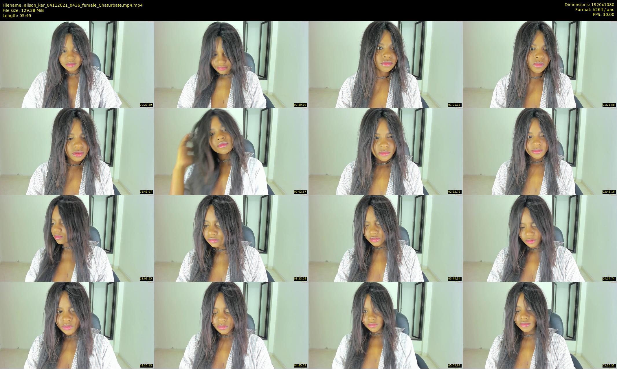 alison_ker — 6 minute Chaturbate female cam show recording, 1080p, Nov 4, 2021
