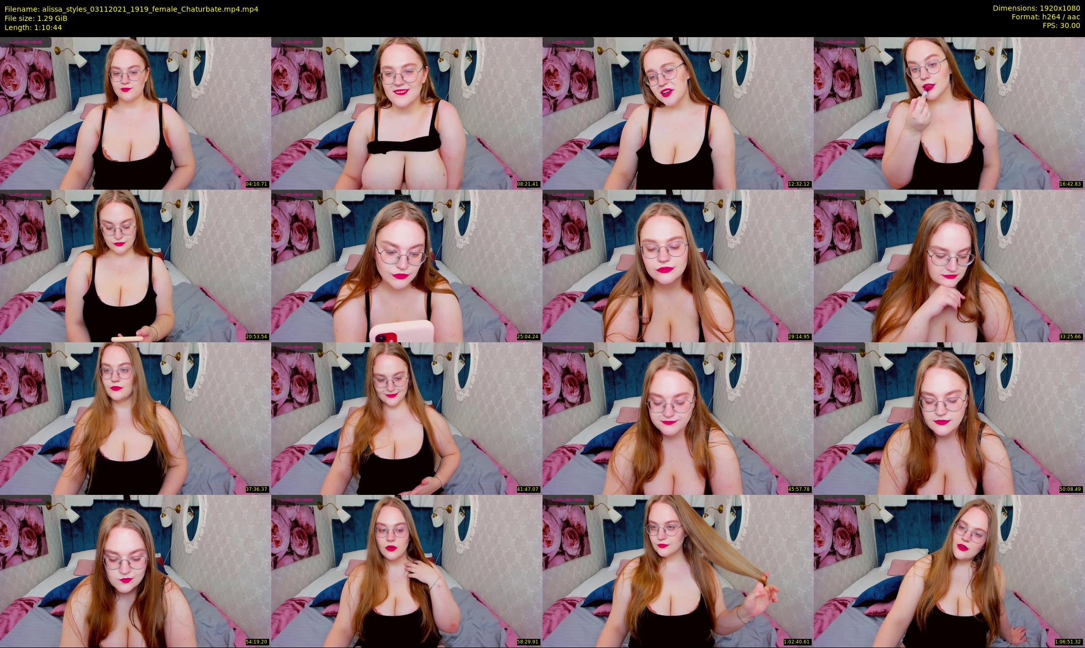 alissa_styles — 71 minute Chaturbate female cam show recording, 1080p, Nov 3, 2021
