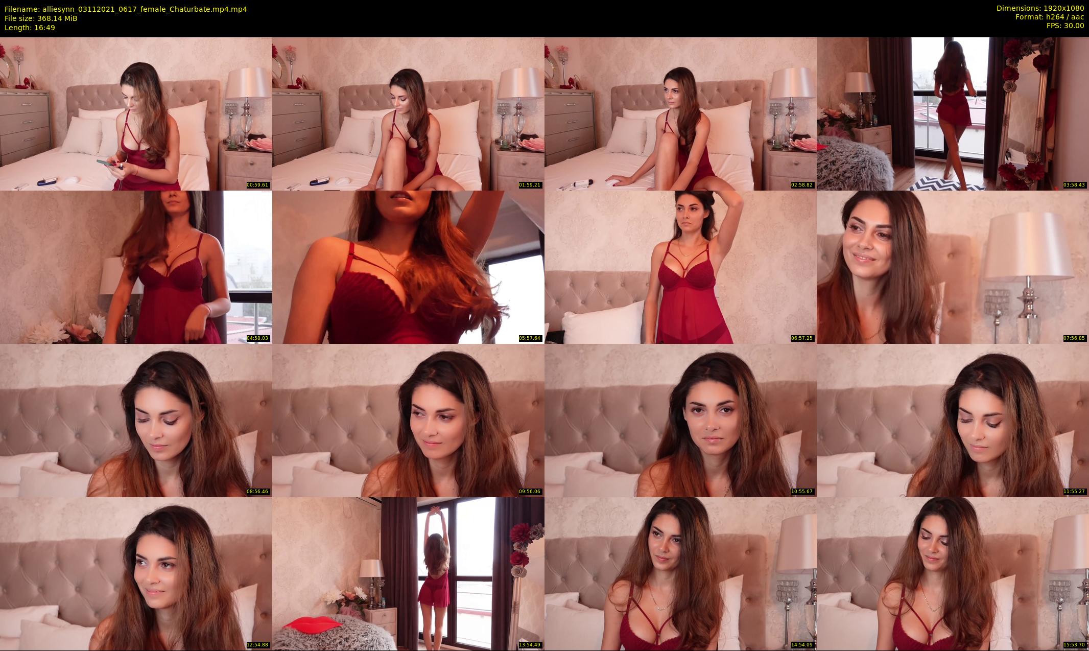 alliesynn — 17 minute Chaturbate female cam show recording, 1080p, Nov 3, 2021