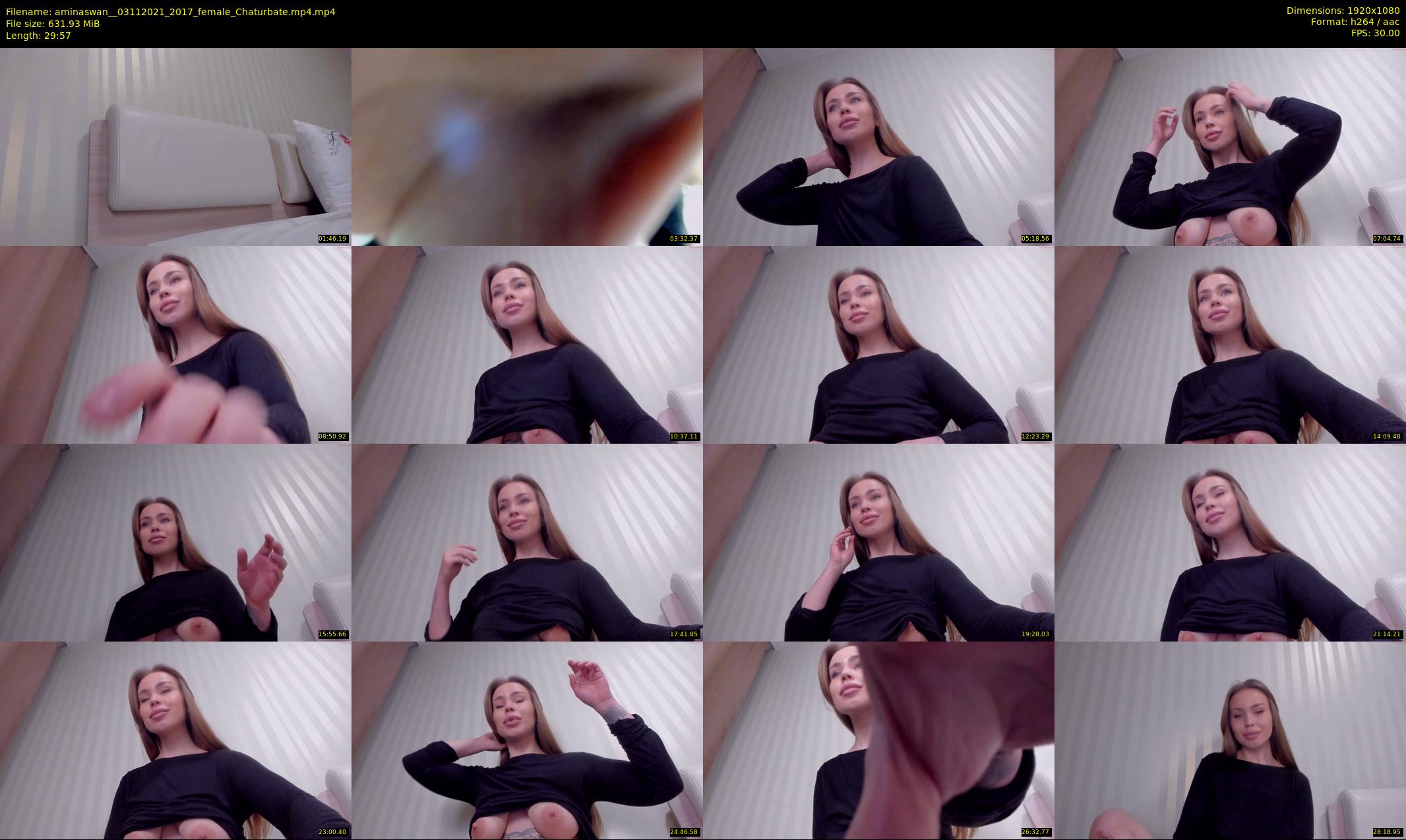 aminaswan_ — 30 minute Chaturbate female cam show recording, 1080p, Nov 3, 2021