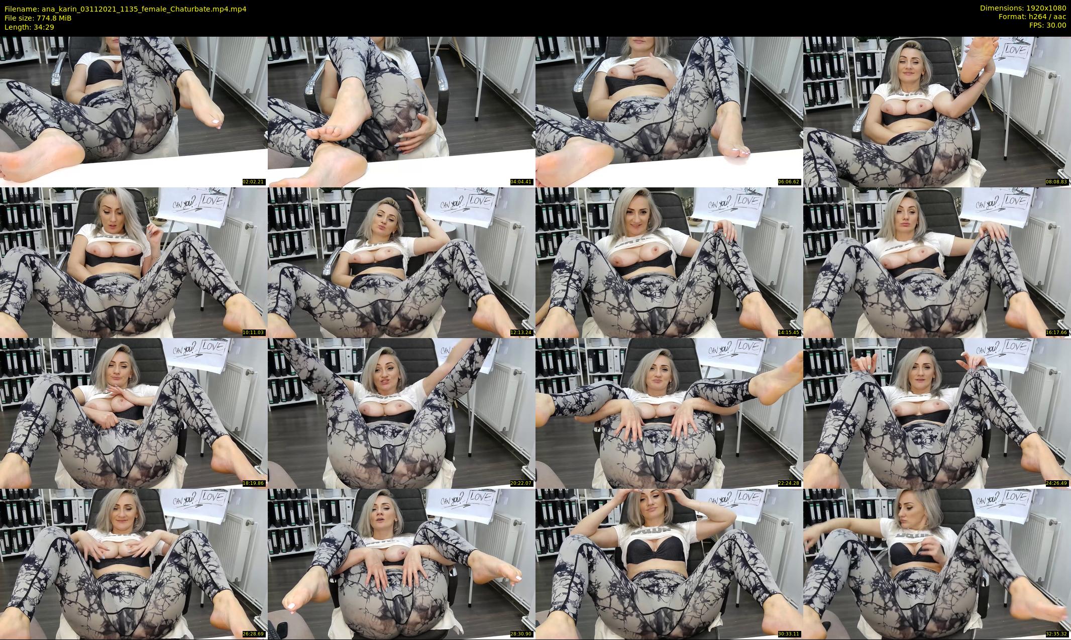ana_karin — 35 minute Chaturbate female cam show recording, 1080p, Nov 3, 2021