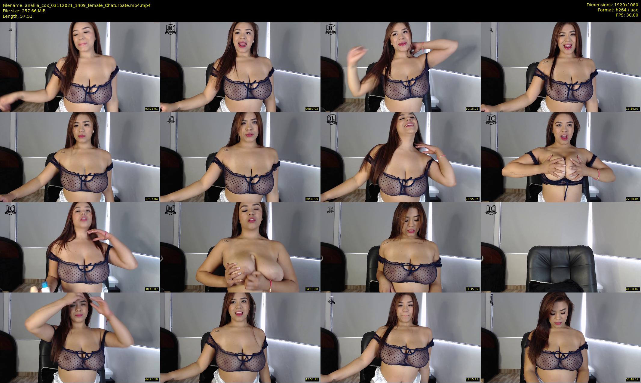 analiia_cox — 58 minute Chaturbate female cam show recording, 1080p, Nov 3, 2021