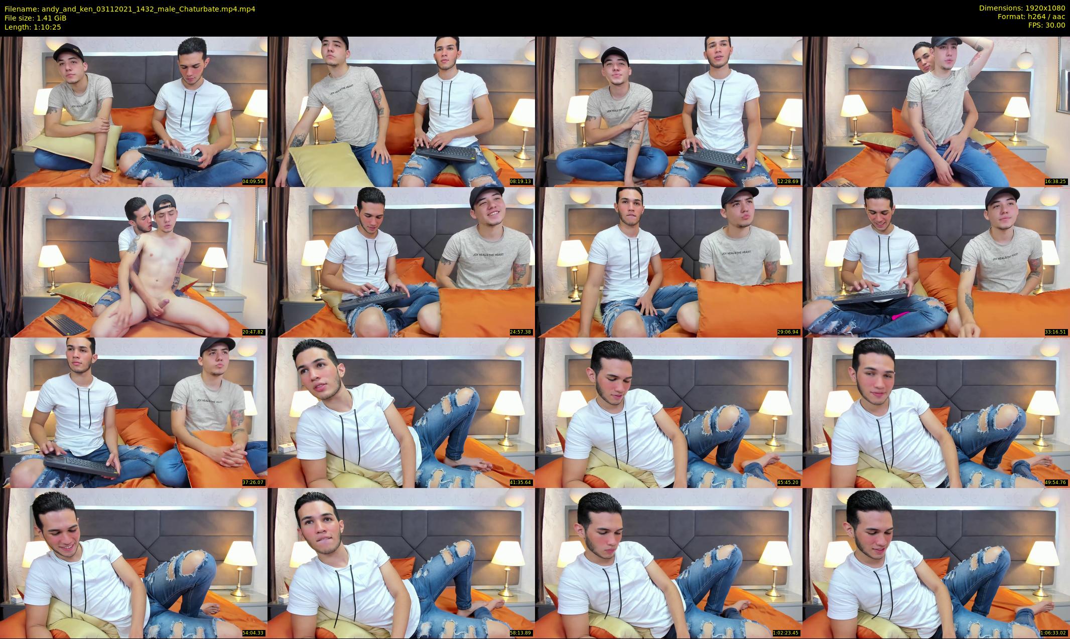 andy_and_ken — 71 minute Chaturbate male cam show recording, 1080p, Nov 3, 2021