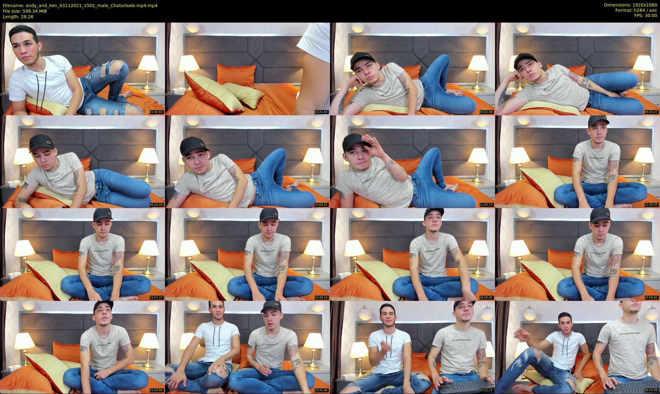 andy_and_ken — 29 minute Chaturbate male cam show recording, 1080p, Nov 3, 2021