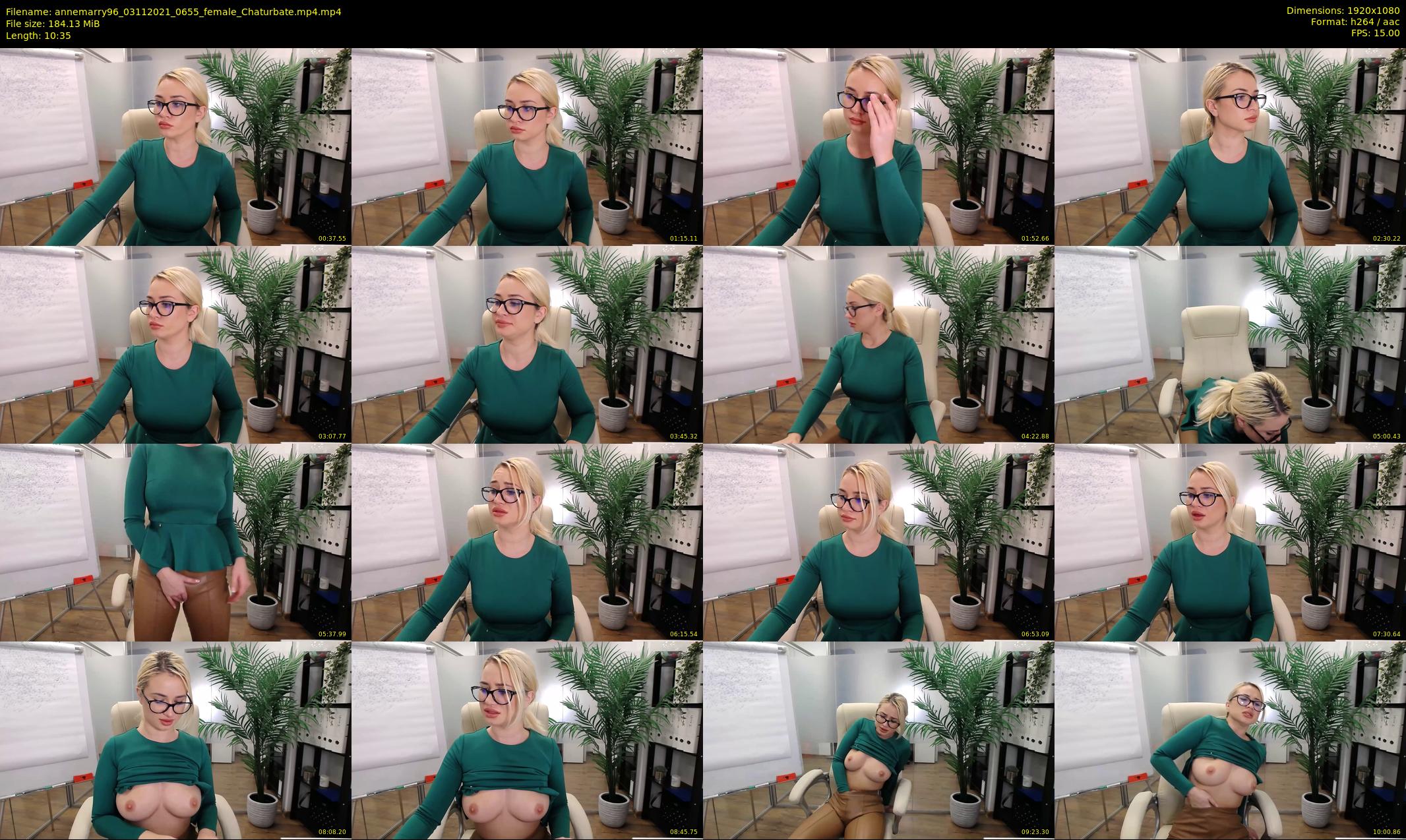 annemarry96 — 11 minute Chaturbate female cam show recording, 1080p, Nov 3, 2021