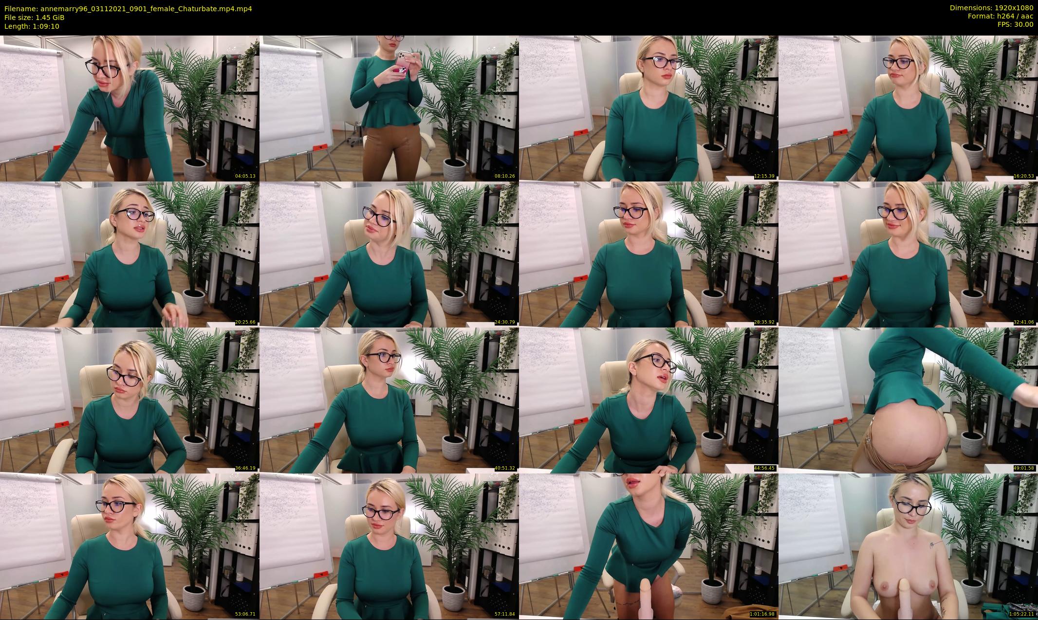 annemarry96 — 70 minute Chaturbate female cam show recording, 1080p, Nov 3, 2021