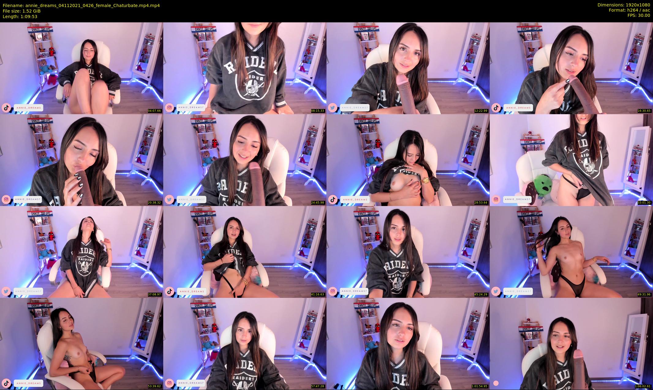 annie_dreams — 70 minute Chaturbate female cam show recording, 1080p, Nov 4, 2021