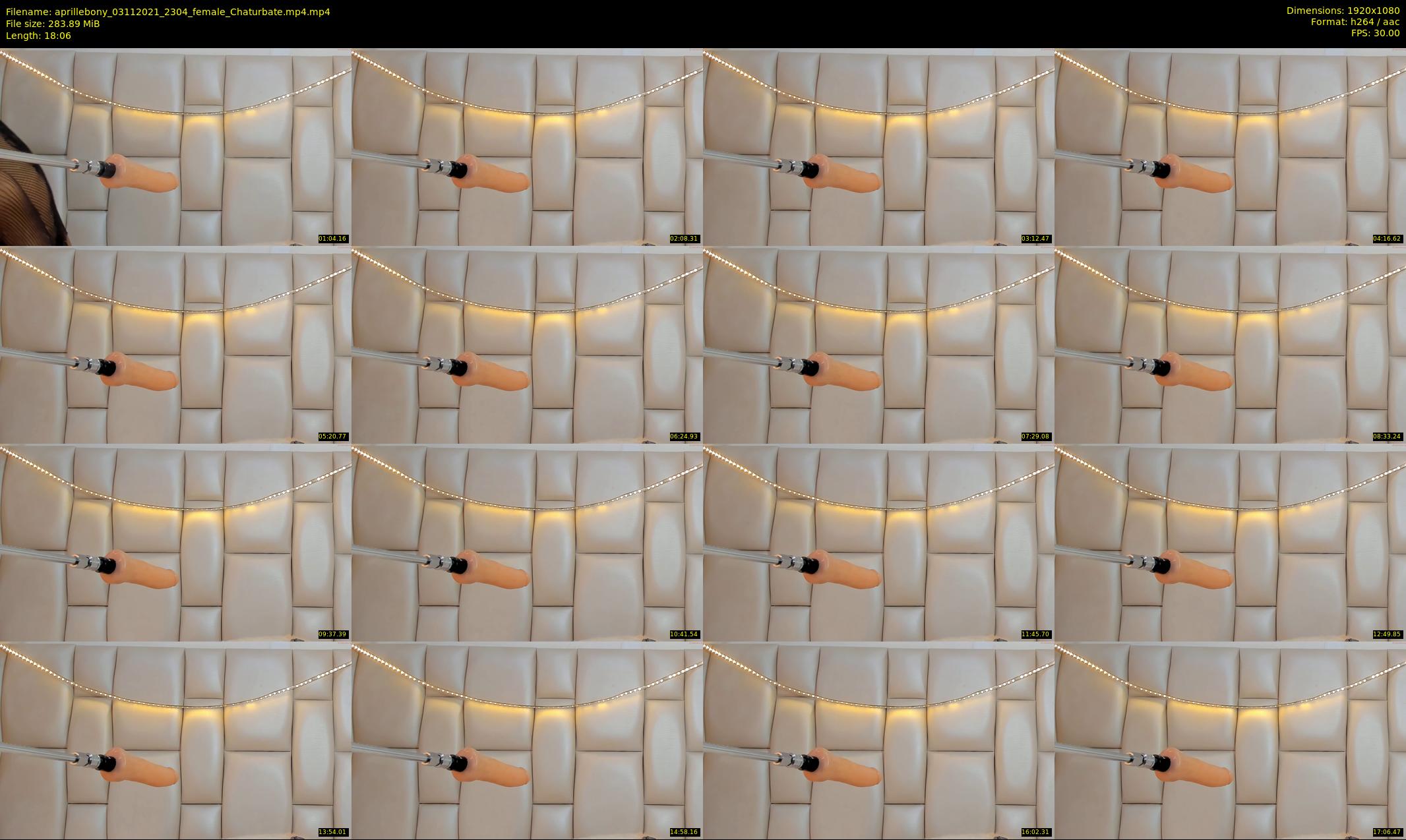 aprillebony — 19 minute Chaturbate female cam show recording, 1080p, Nov 3, 2021