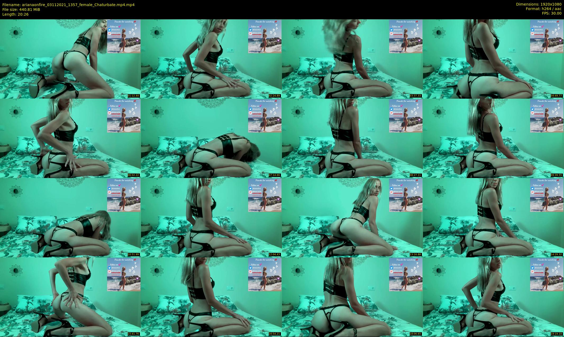 arianaonfire — 21 minute Chaturbate couple cam show recording, 1080p, Nov 3, 2021