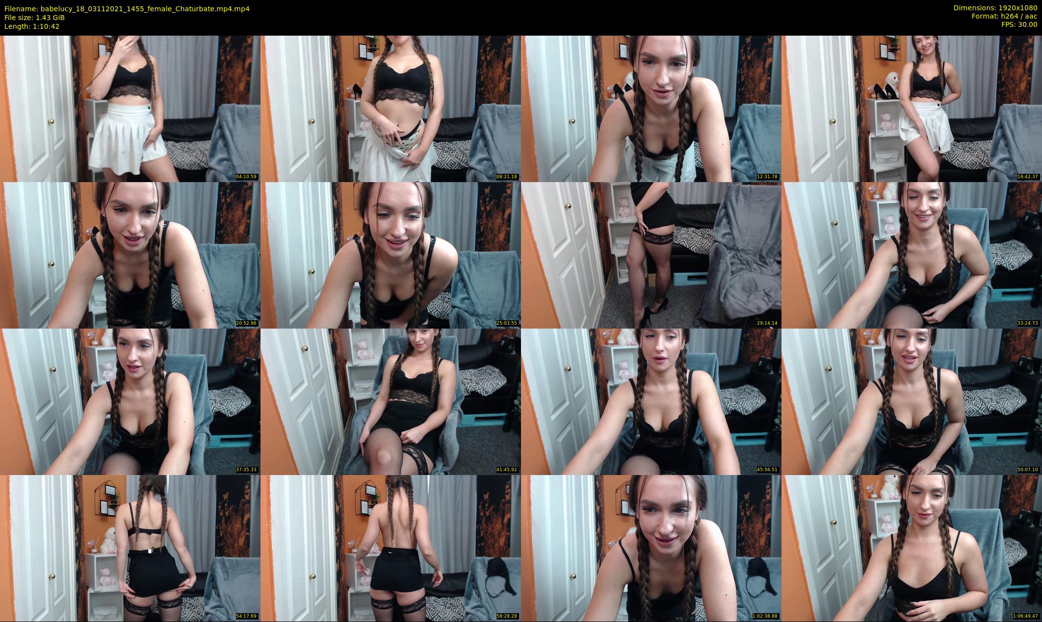 babelucy_18 — 71 minute Chaturbate female cam show recording, 1080p, Nov 3, 2021