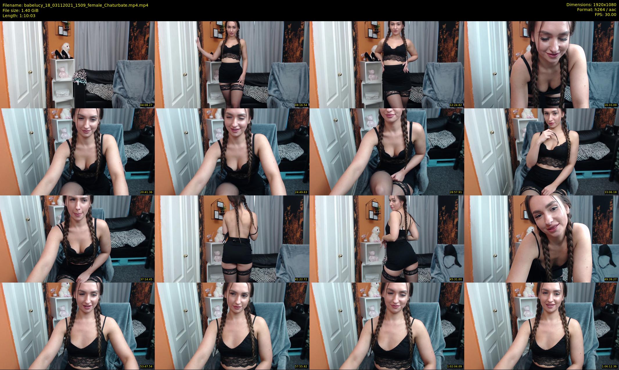 babelucy_18 — 71 minute Chaturbate female cam show recording, 1080p, Nov 3, 2021