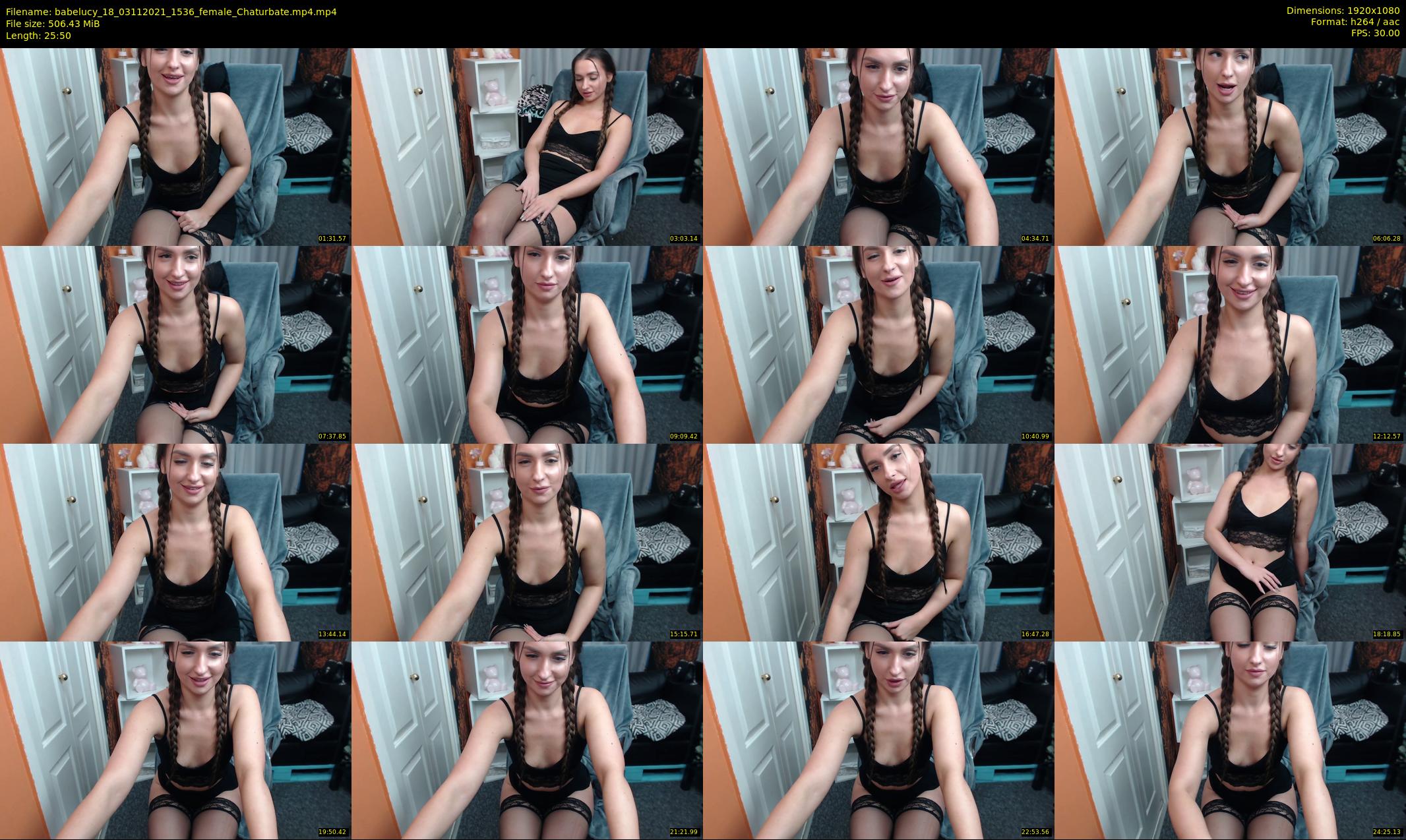 babelucy_18 — 26 minute Chaturbate female cam show recording, 1080p, Nov 3, 2021