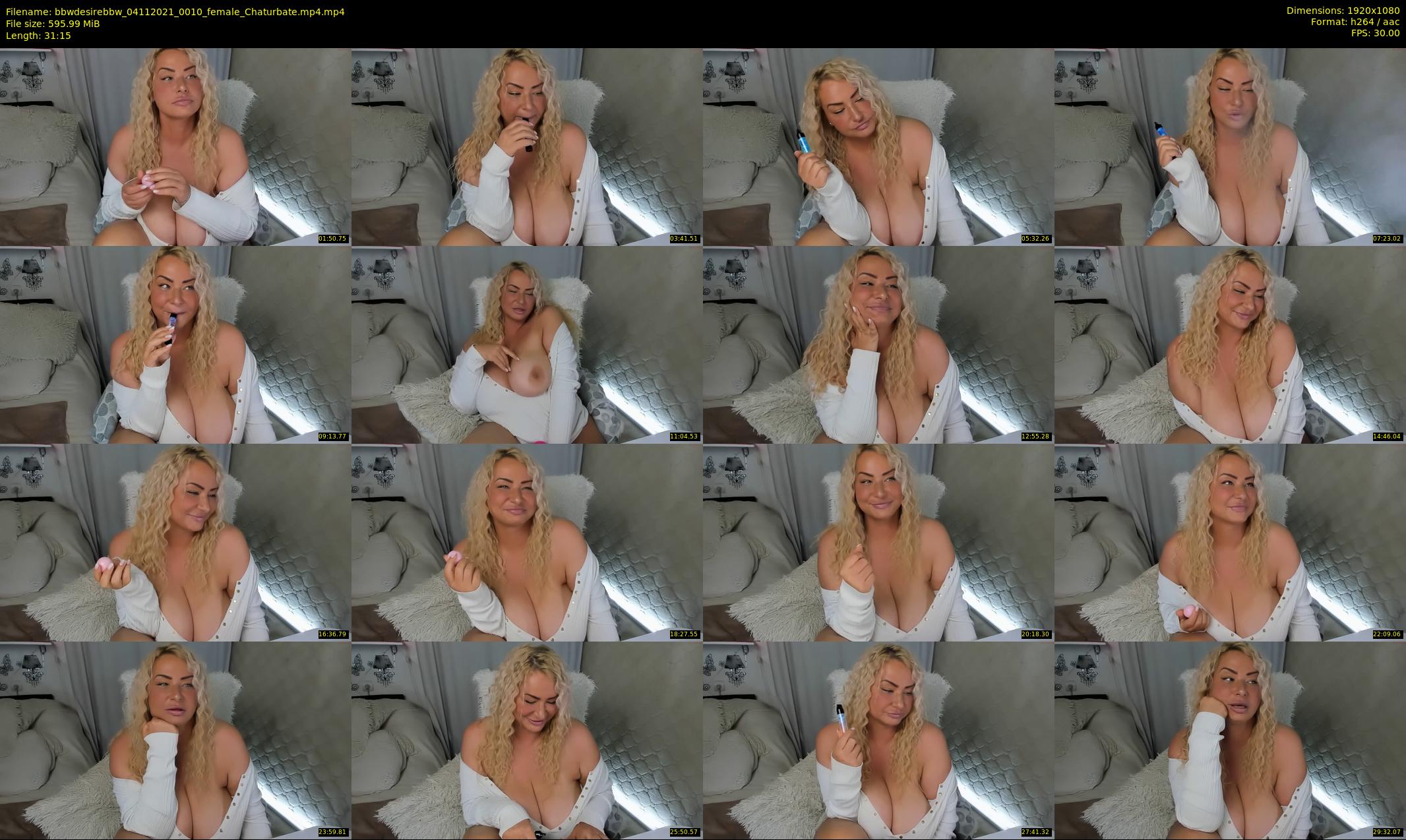 bbwdesirebbw — 32 minute Chaturbate female cam show recording, 1080p, Nov 4, 2021