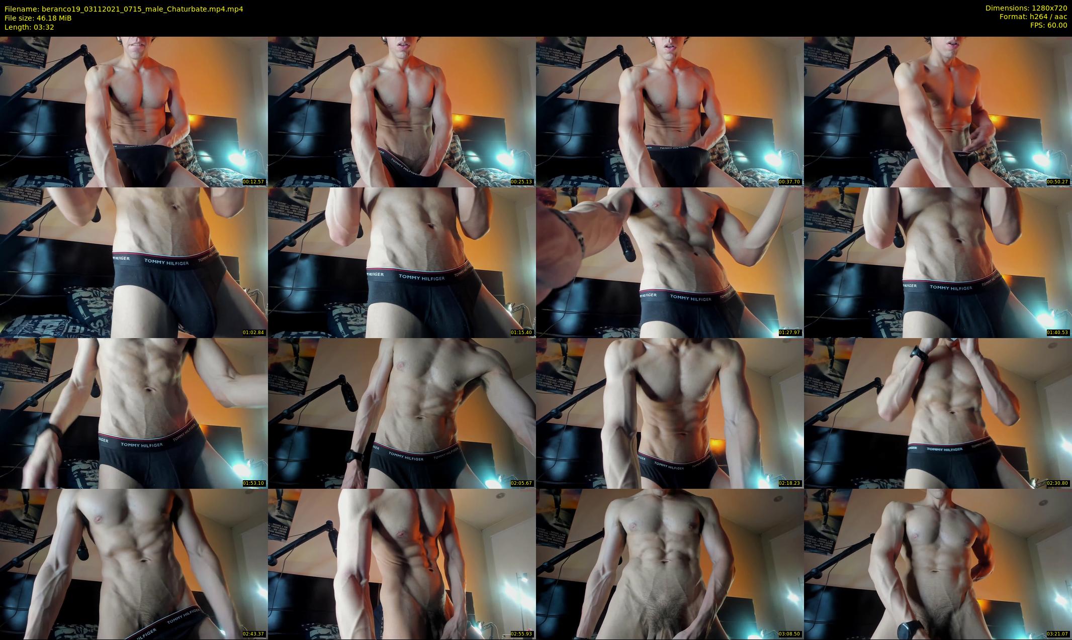 beranco19 — 4 minute Chaturbate male cam show recording, 720p, Nov 3, 2021