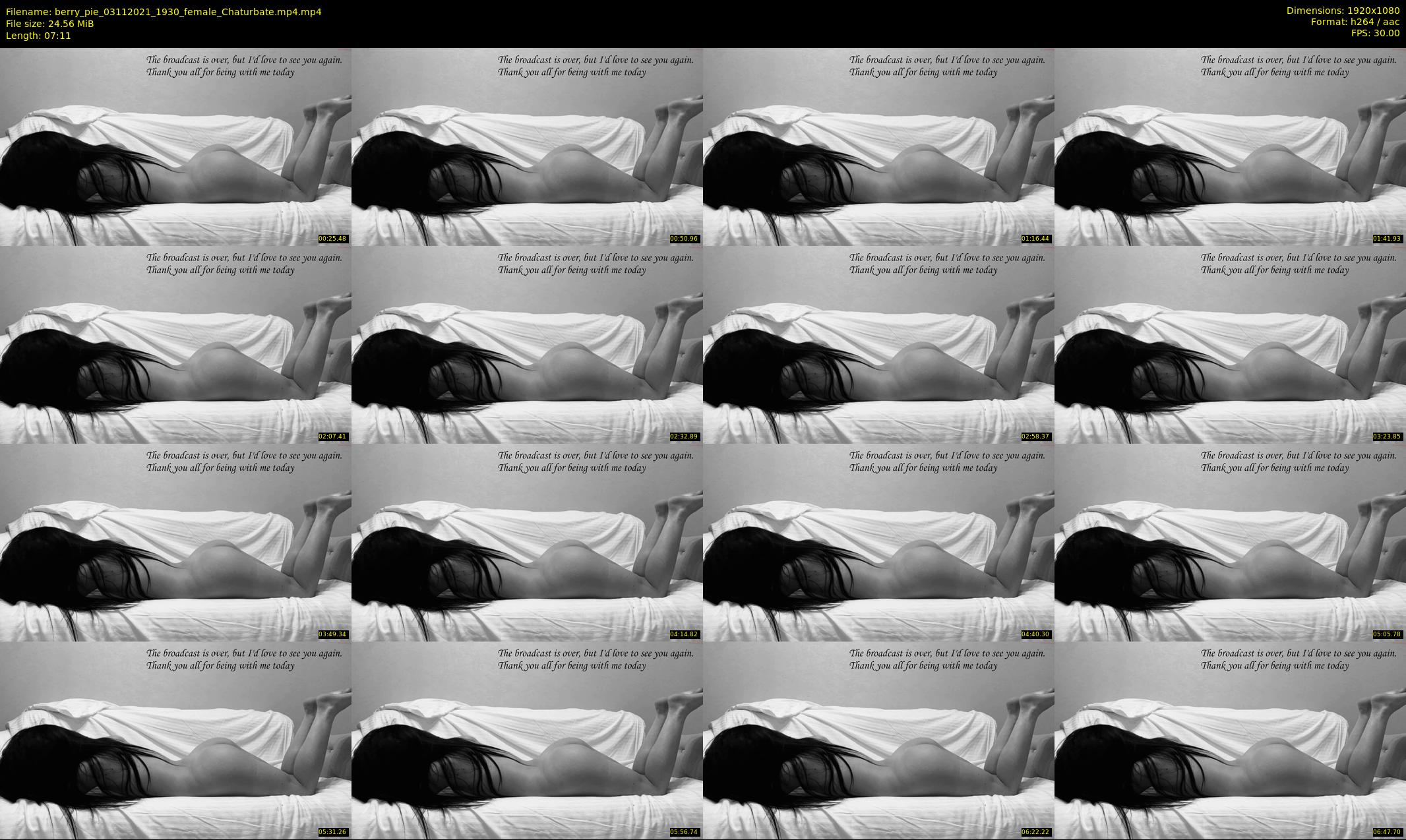 berry_pie — 8 minute Chaturbate female cam show recording, 1080p, Nov 3, 2021