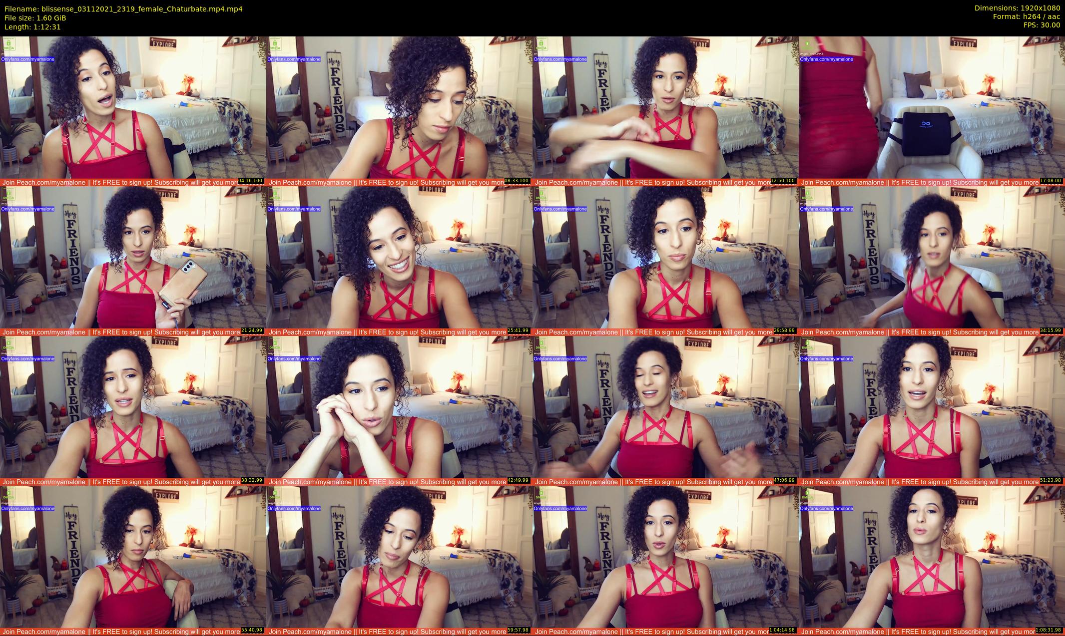 blissense — 73 minute Chaturbate female cam show recording, 1080p, Nov 3, 2021