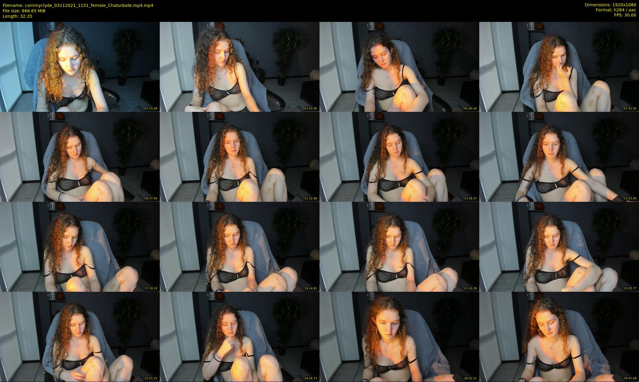 cammyclyde — 33 minute Chaturbate female cam show recording, 1080p, Nov 3, 2021