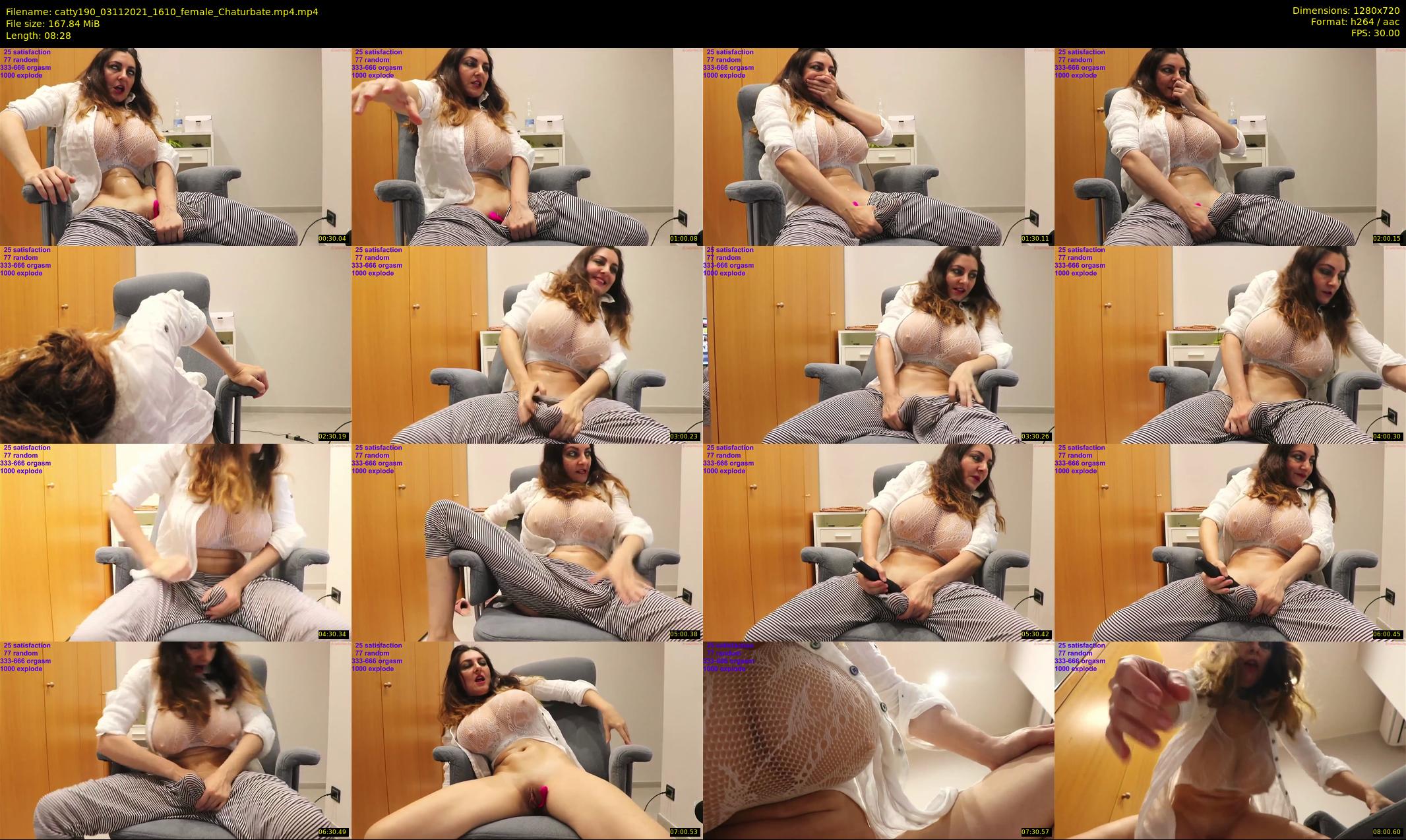 catty190 — 9 minute Chaturbate female cam show recording, 720p, Nov 3, 2021