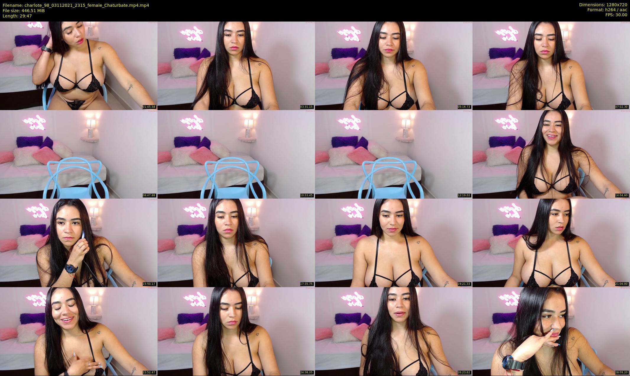 charlote_98 — 30 minute Chaturbate female cam show recording, 720p, Nov 3, 2021
