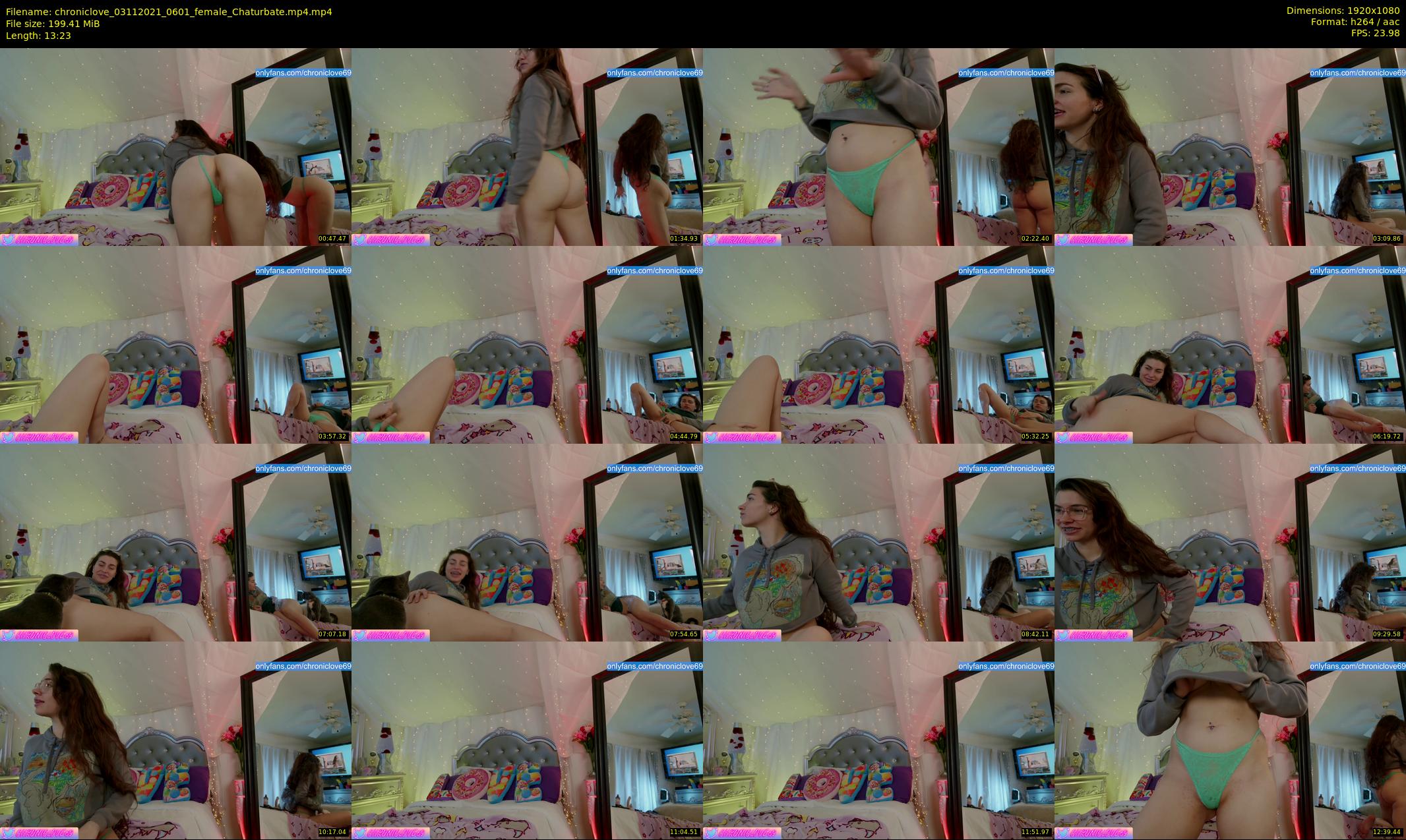 chroniclove — 14 minute Chaturbate female cam show recording, 1080p, Nov 3, 2021