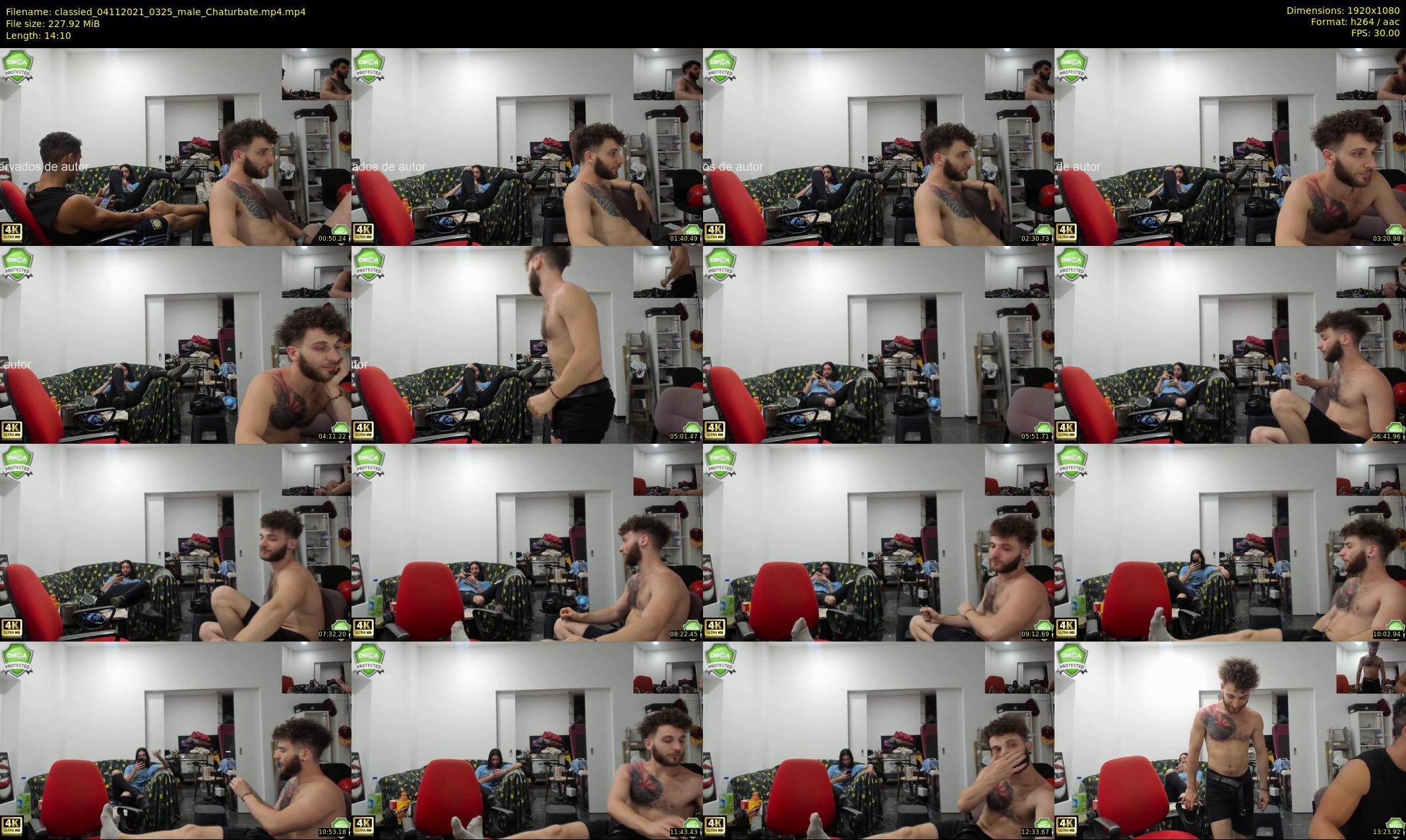 classied — 15 minute Chaturbate male cam show recording, 1080p, Nov 4, 2021