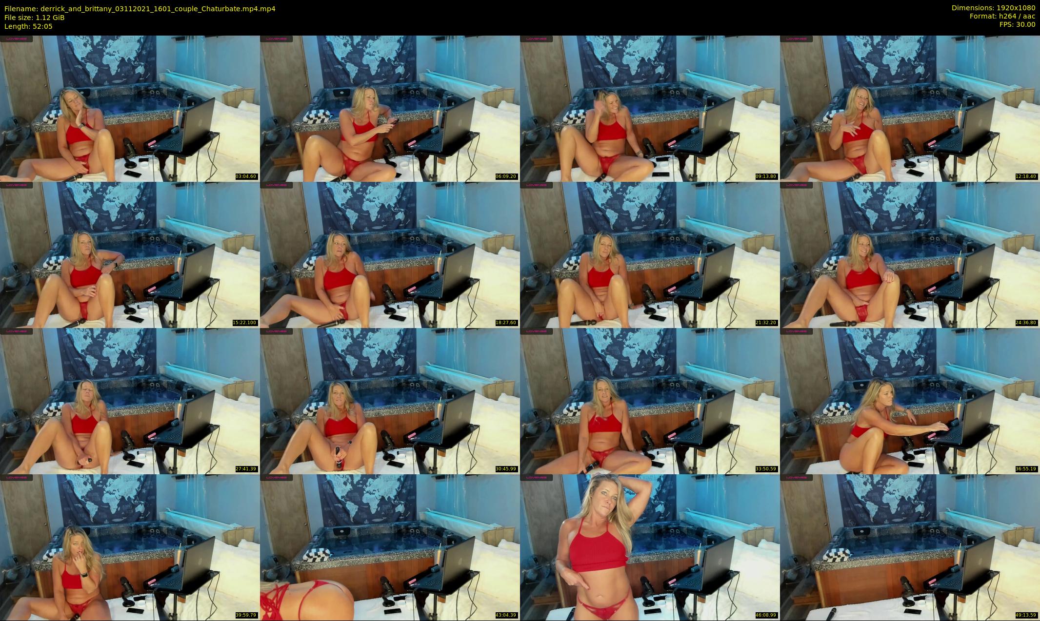 derrick_and_brittany — 53 minute Chaturbate couple cam show recording, 1080p, Nov 3, 2021