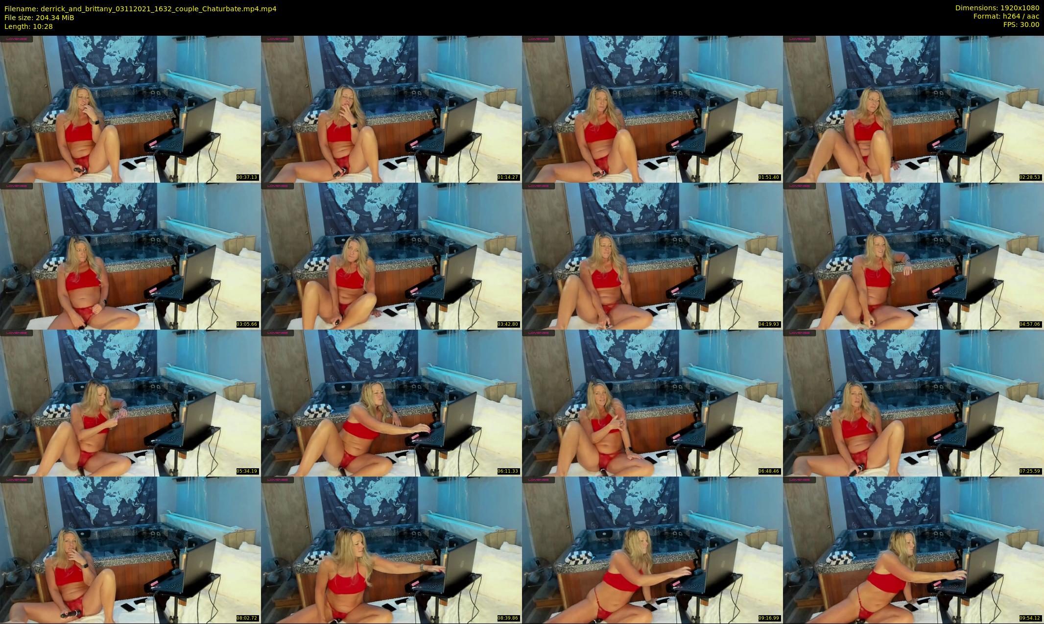 derrick_and_brittany — 11 minute Chaturbate couple cam show recording, 1080p, Nov 3, 2021