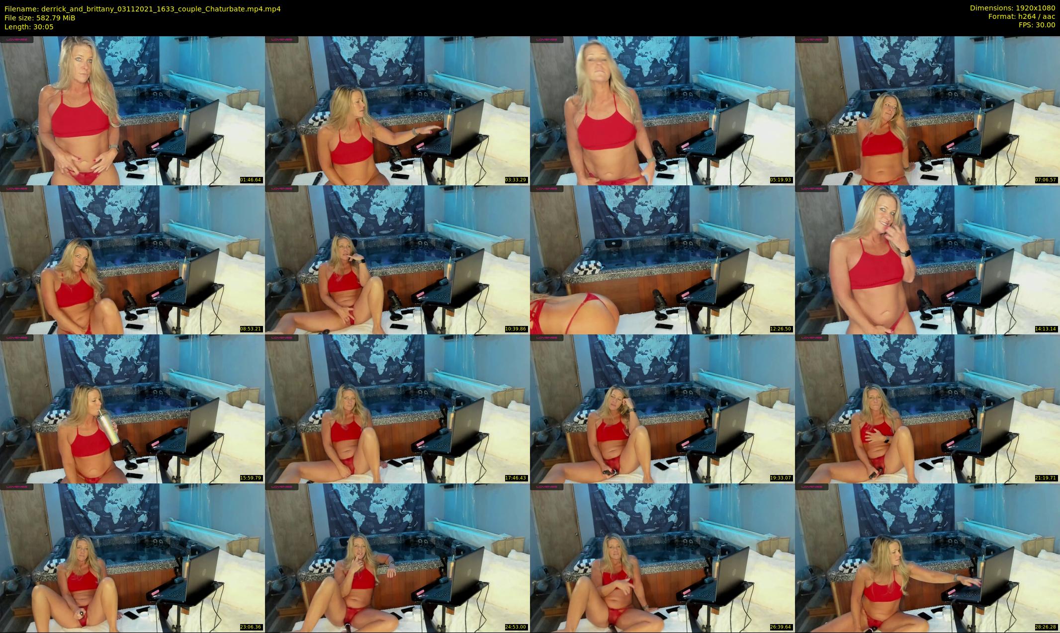 derrick_and_brittany — 31 minute Chaturbate couple cam show recording, 1080p, Nov 3, 2021