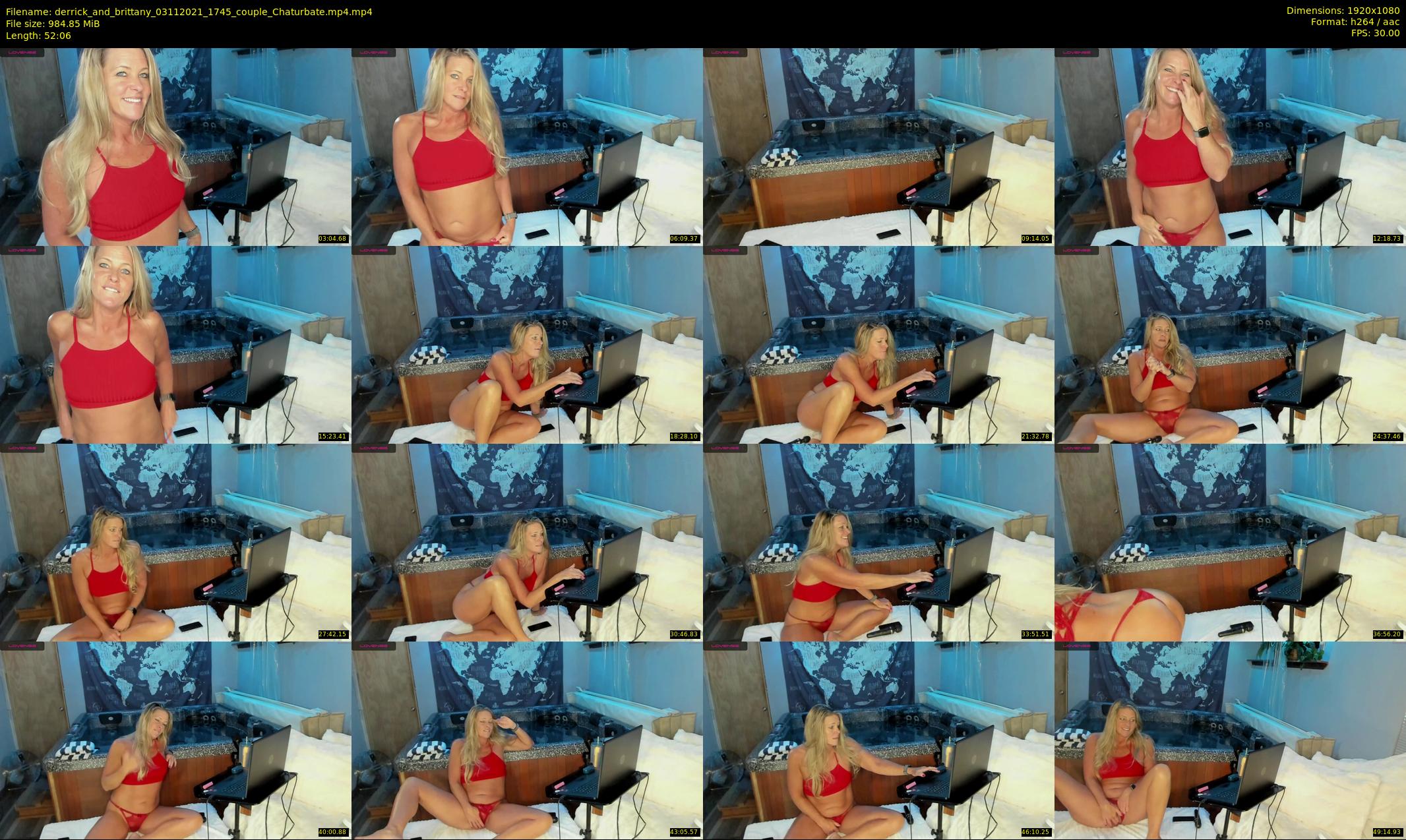 derrick_and_brittany — 53 minute Chaturbate couple cam show recording, 1080p, Nov 3, 2021
