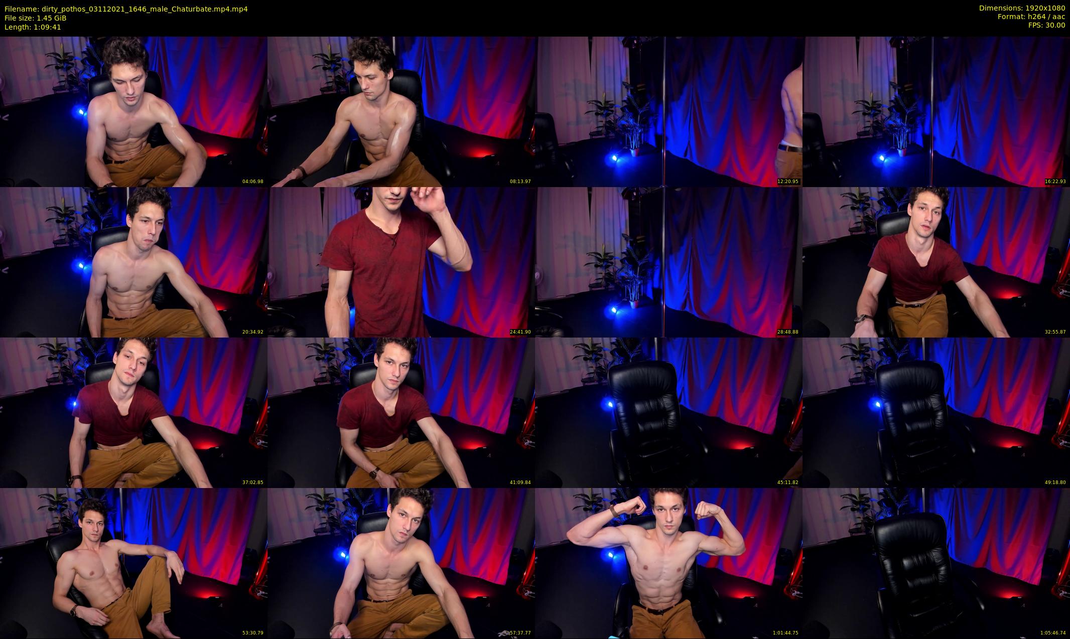 dirty_pothos — 70 minute Chaturbate male cam show recording, 1080p, Nov 3, 2021