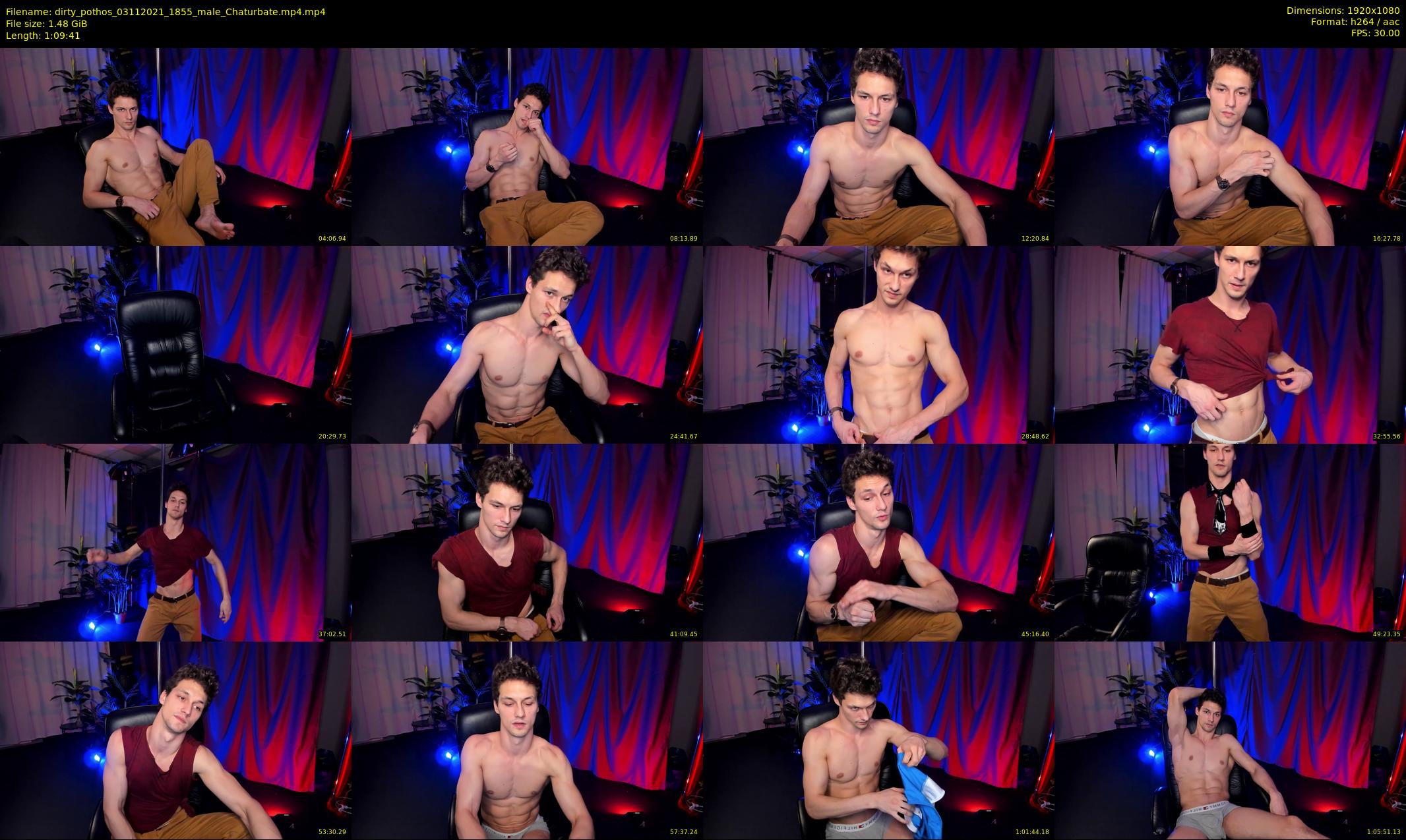 dirty_pothos — 70 minute Chaturbate male cam show recording, 1080p, Nov 3, 2021