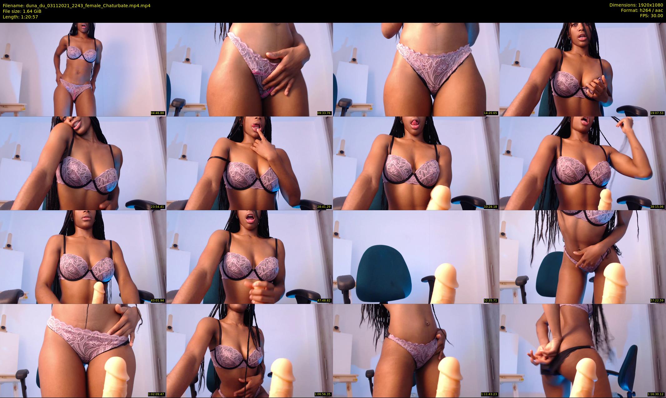 duna_du — 81 minute Chaturbate female cam show recording, 1080p, Nov 3, 2021