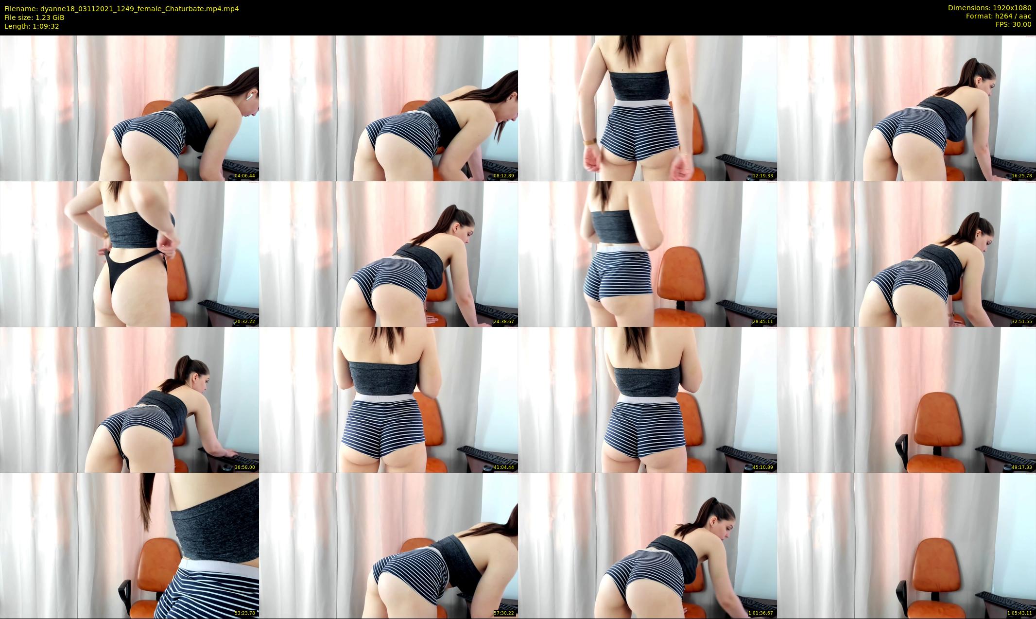 dyanne18 — 70 minute Chaturbate female cam show recording, 1080p, Nov 3, 2021
