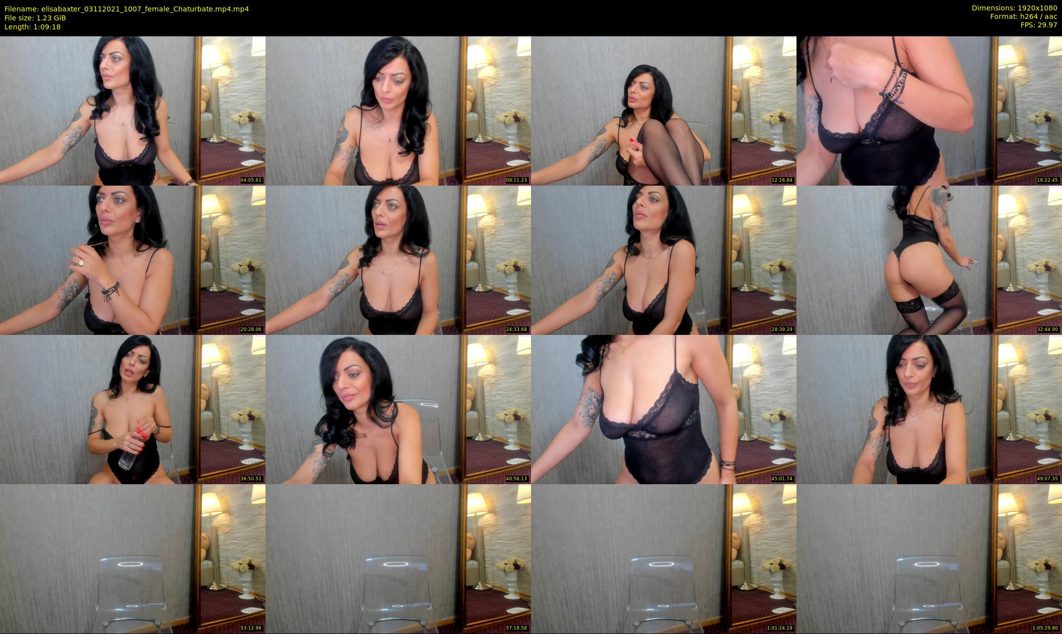 elisabaxter — 70 minute Chaturbate female cam show recording, 1080p, Nov 3, 2021