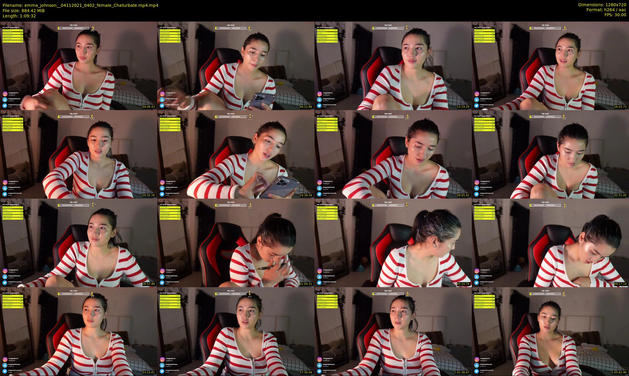 emma_johnson_ — 70 minute Chaturbate female cam show recording, 720p, Nov 4, 2021
