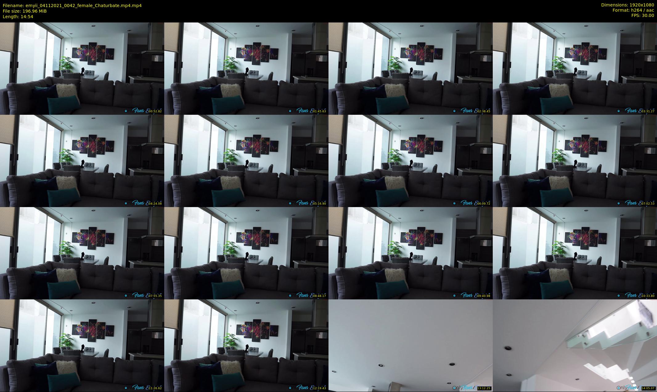 emyii — 15 minute Chaturbate female cam show recording, 1080p, Nov 4, 2021