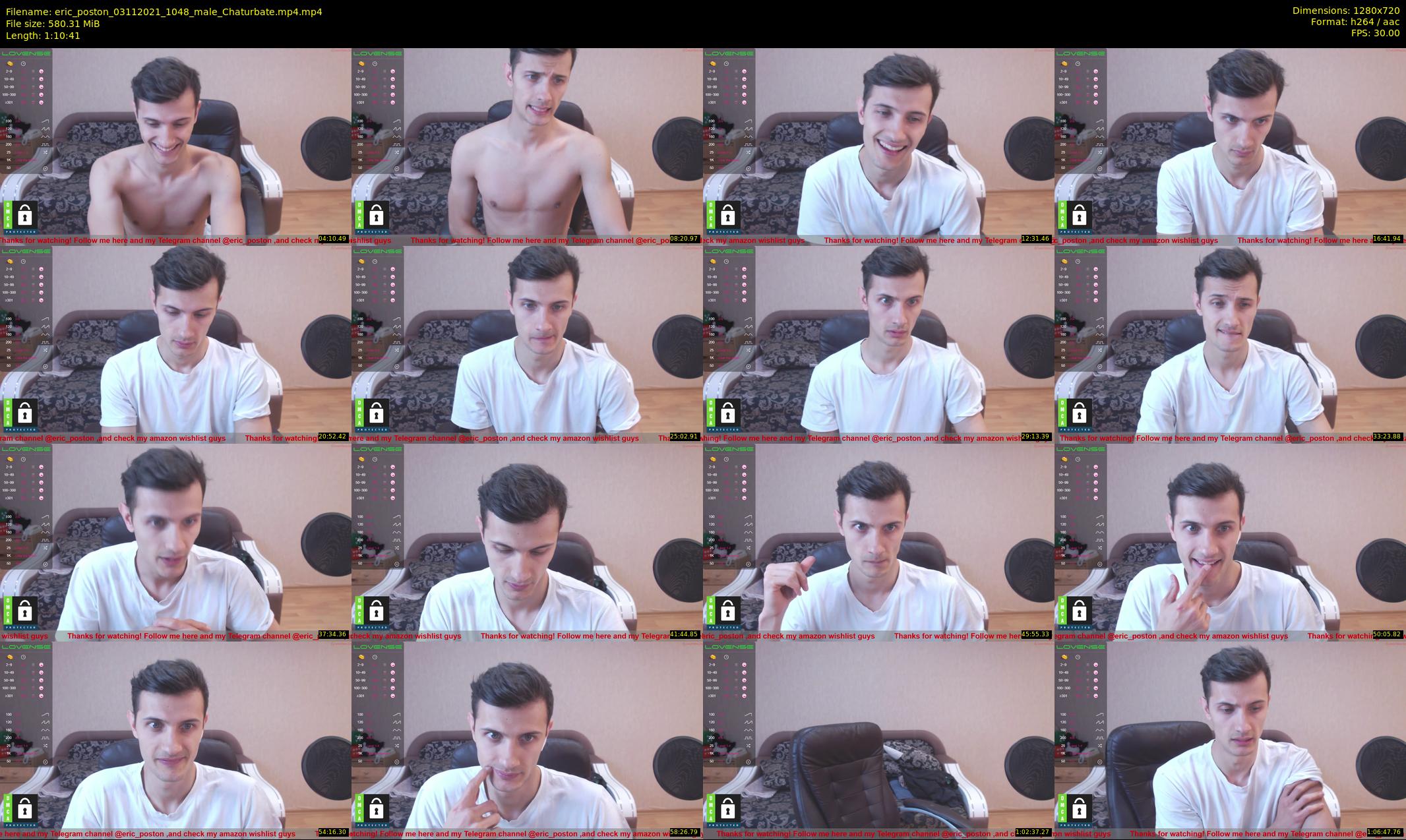 eric_poston — 71 minute Chaturbate male cam show recording, 720p, Nov 3, 2021