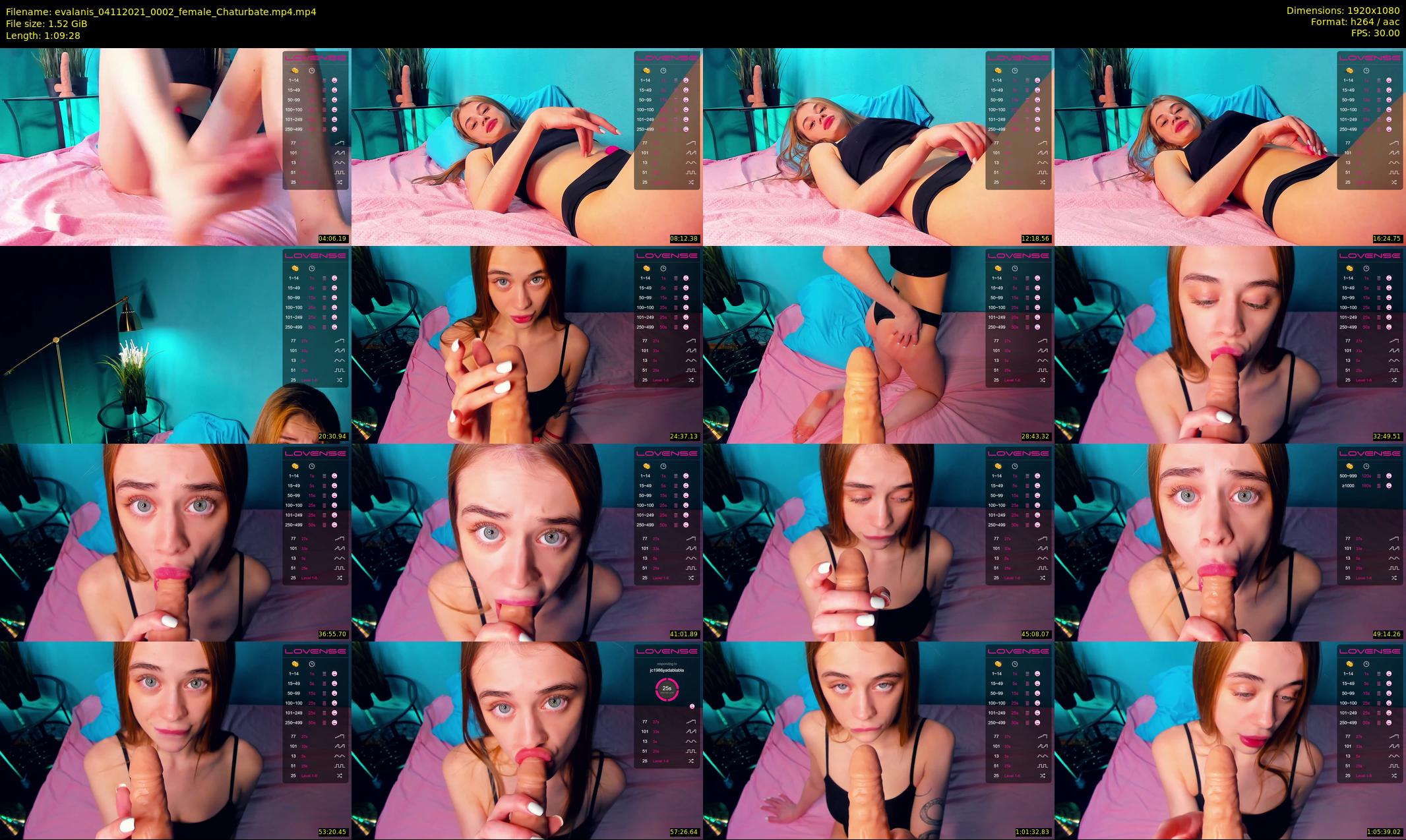 evalanis — 70 minute Chaturbate couple cam show recording, 1080p, Nov 4, 2021