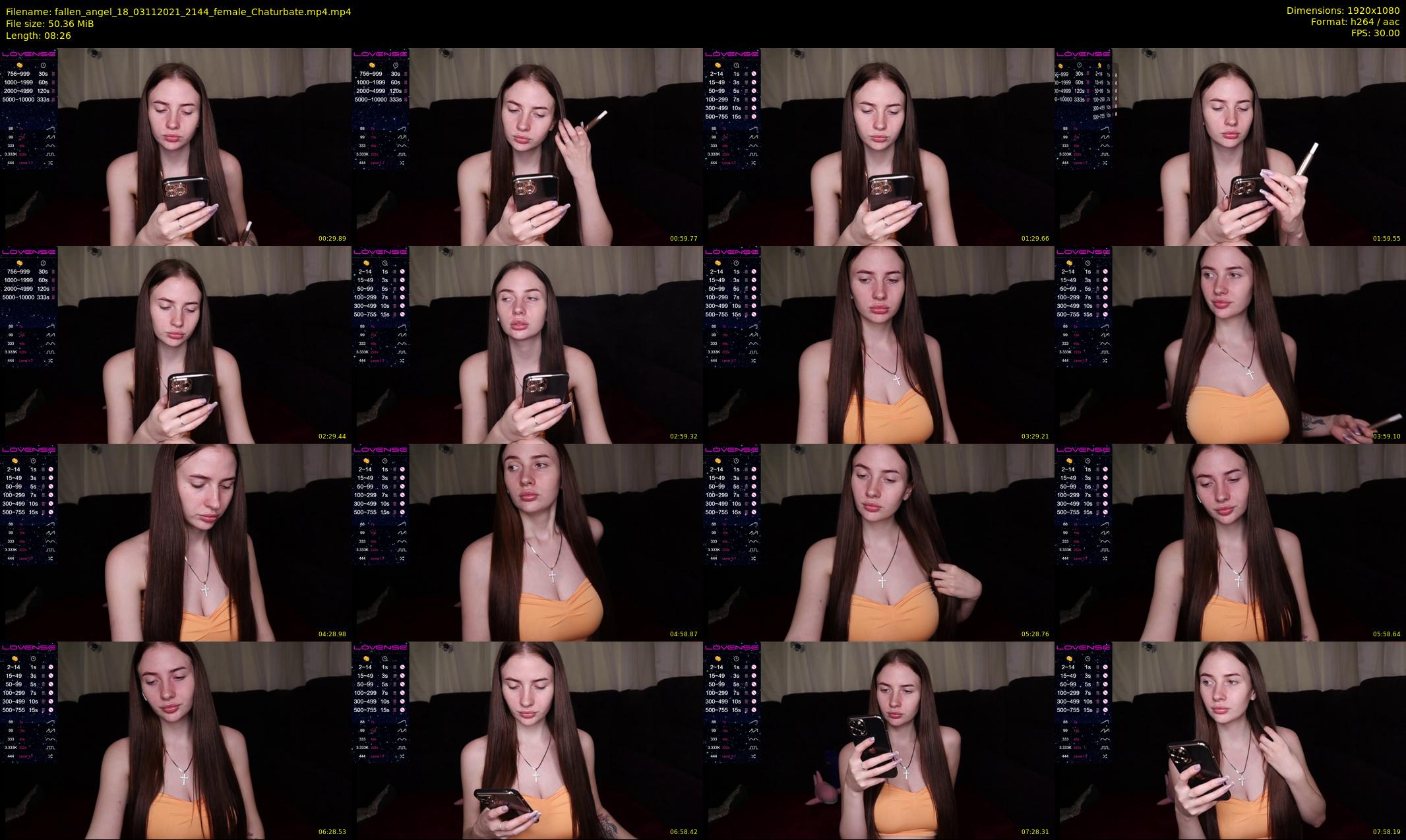fallen_angel_18 — 9 minute Chaturbate female cam show recording, 1080p, Nov 3, 2021