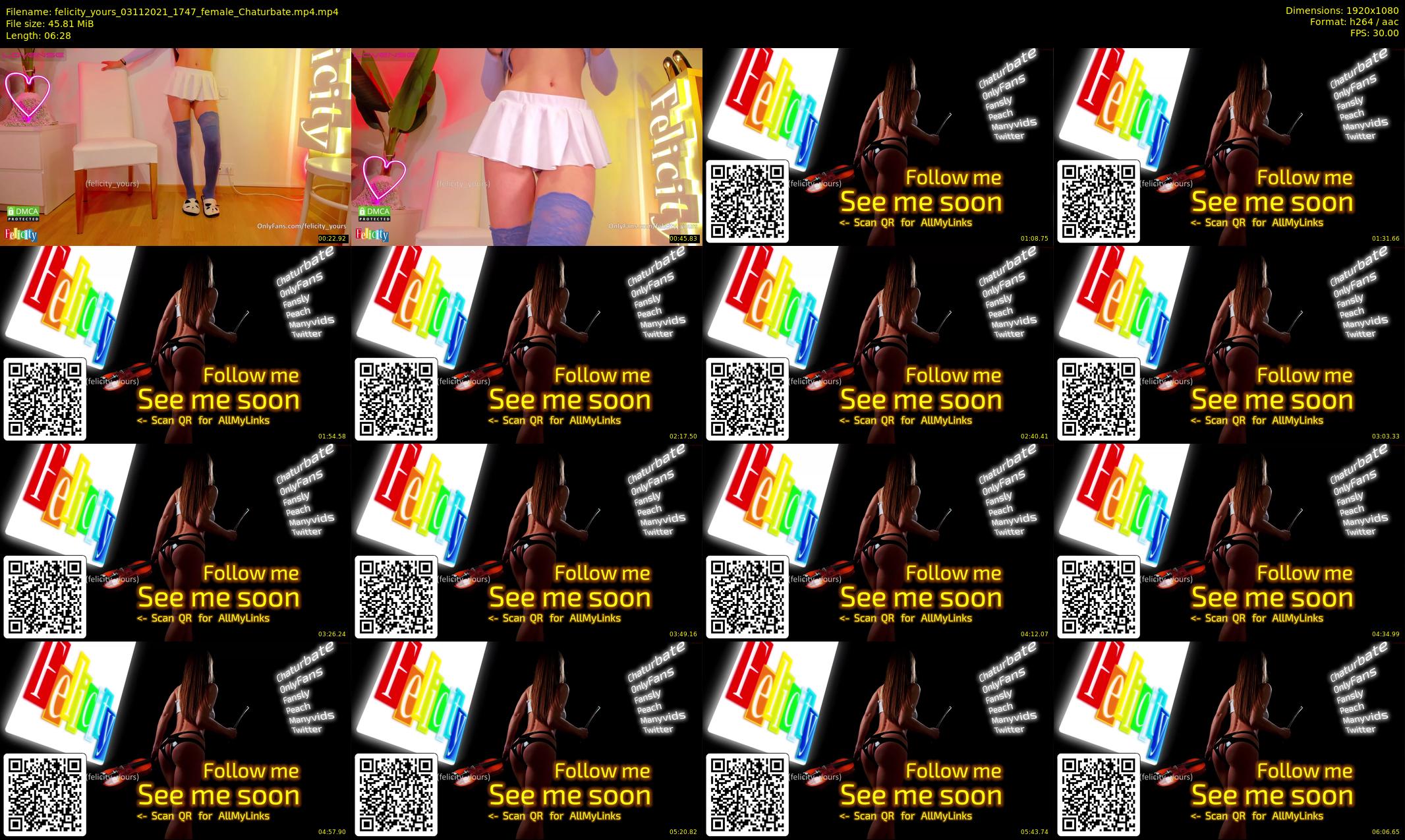 felicity_yours — 7 minute Chaturbate female cam show recording, 1080p, Nov 3, 2021