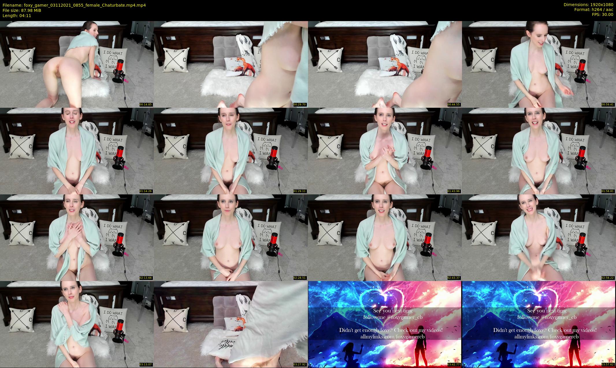 foxy_gamer — 5 minute Chaturbate female cam show recording, 1080p, Nov 3, 2021