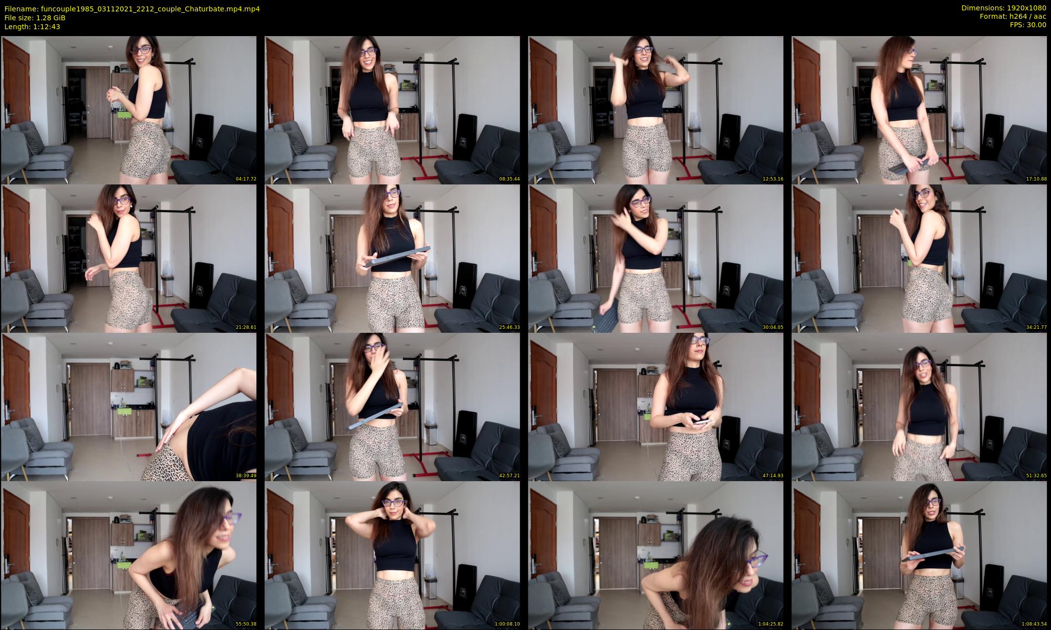 funcouple1985 — 73 minute Chaturbate couple cam show recording, 1080p, Nov 3, 2021